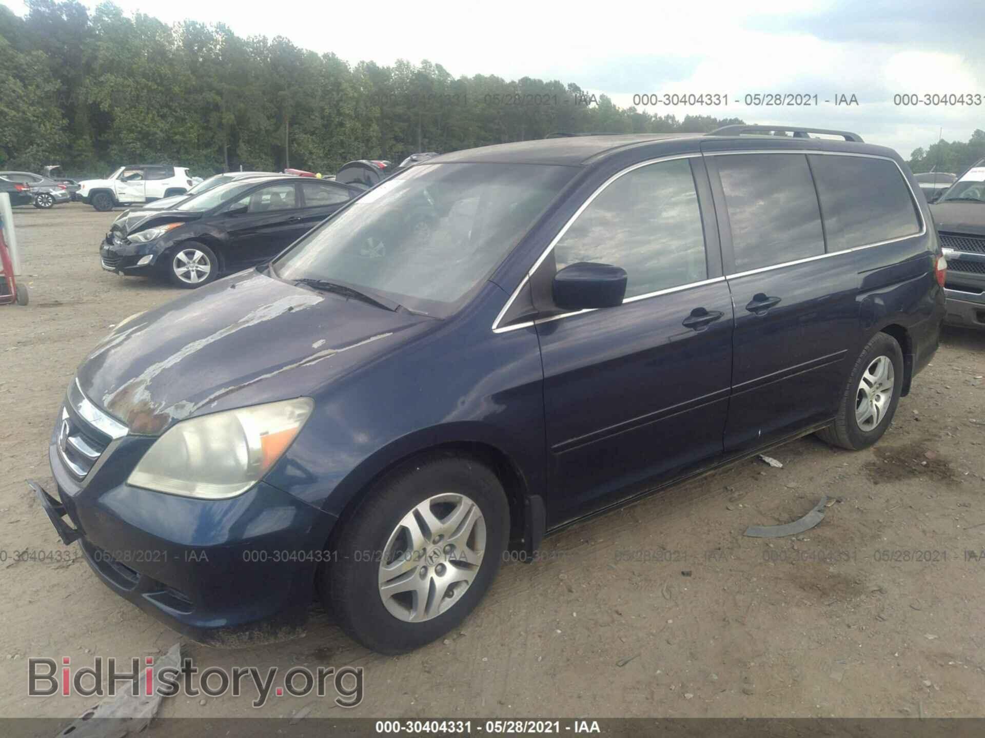 2007 HONDA ODYSSEY - VIN: 5FNRL38457B039833 - Фото 2