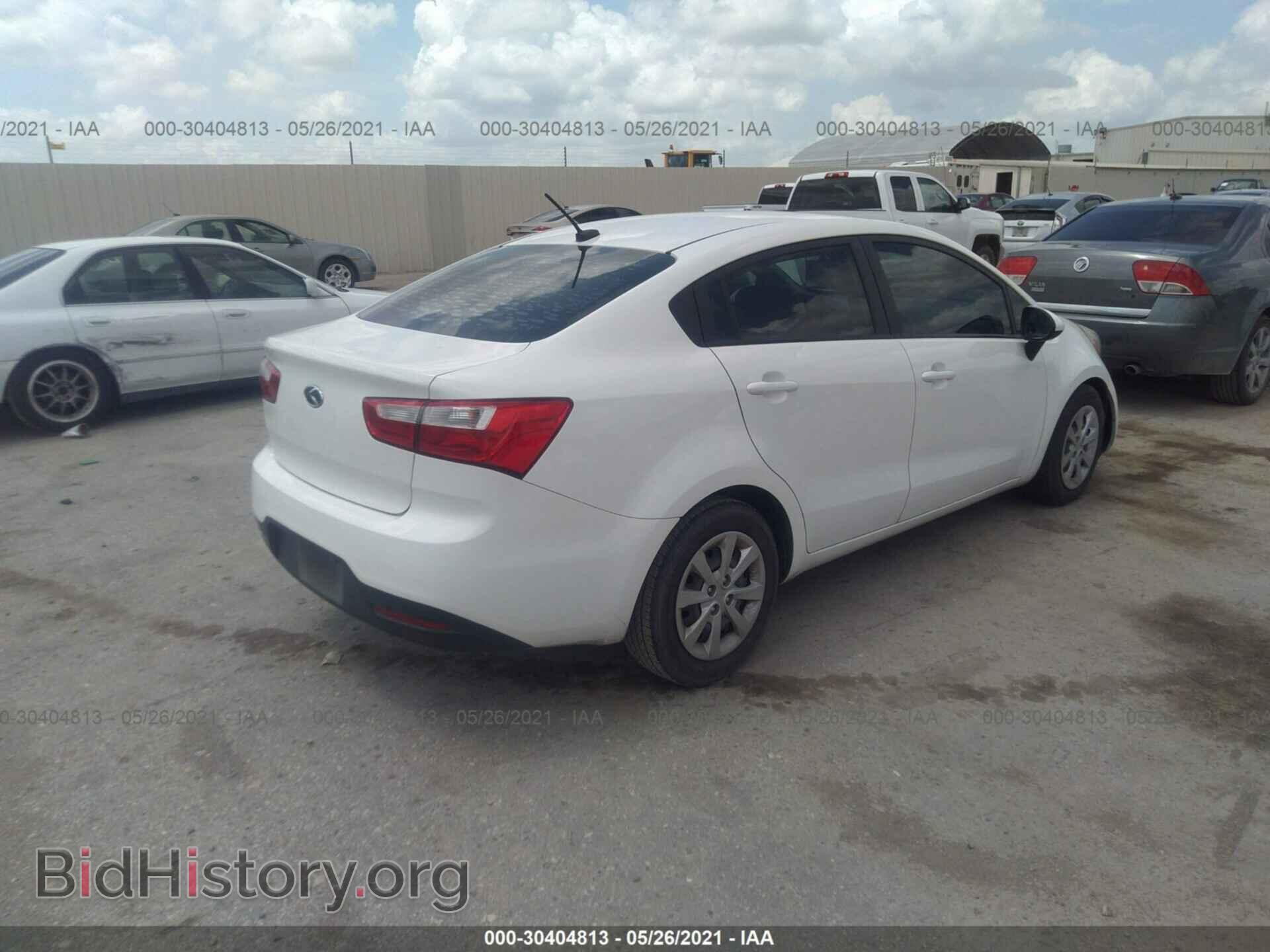2015 KIA RIO - VIN: KNADM4A33F6444109 - Фото 4