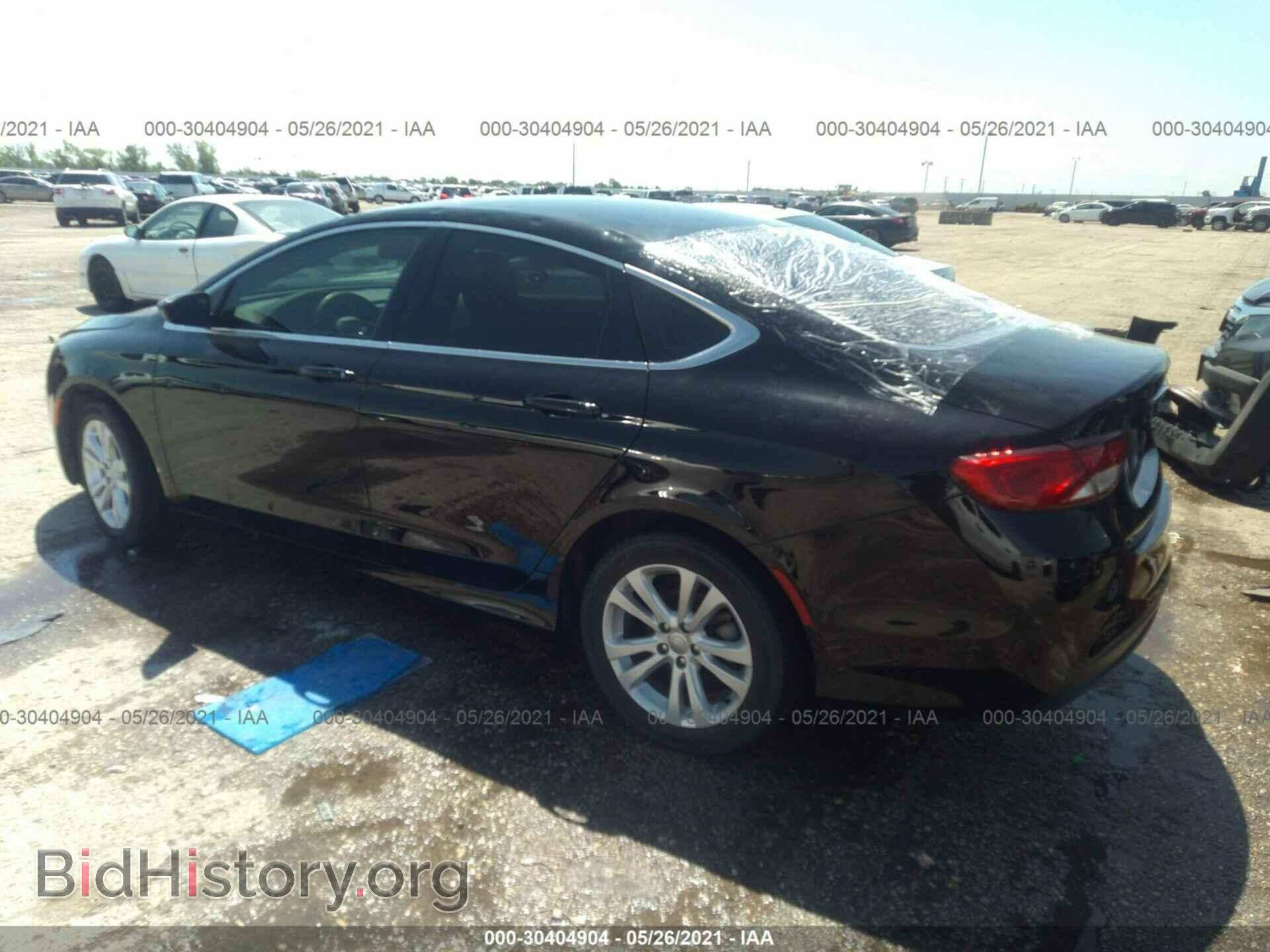 2016 CHRYSLER 200 - VIN: 1C3CCCFB0GN196294 - Фото 3