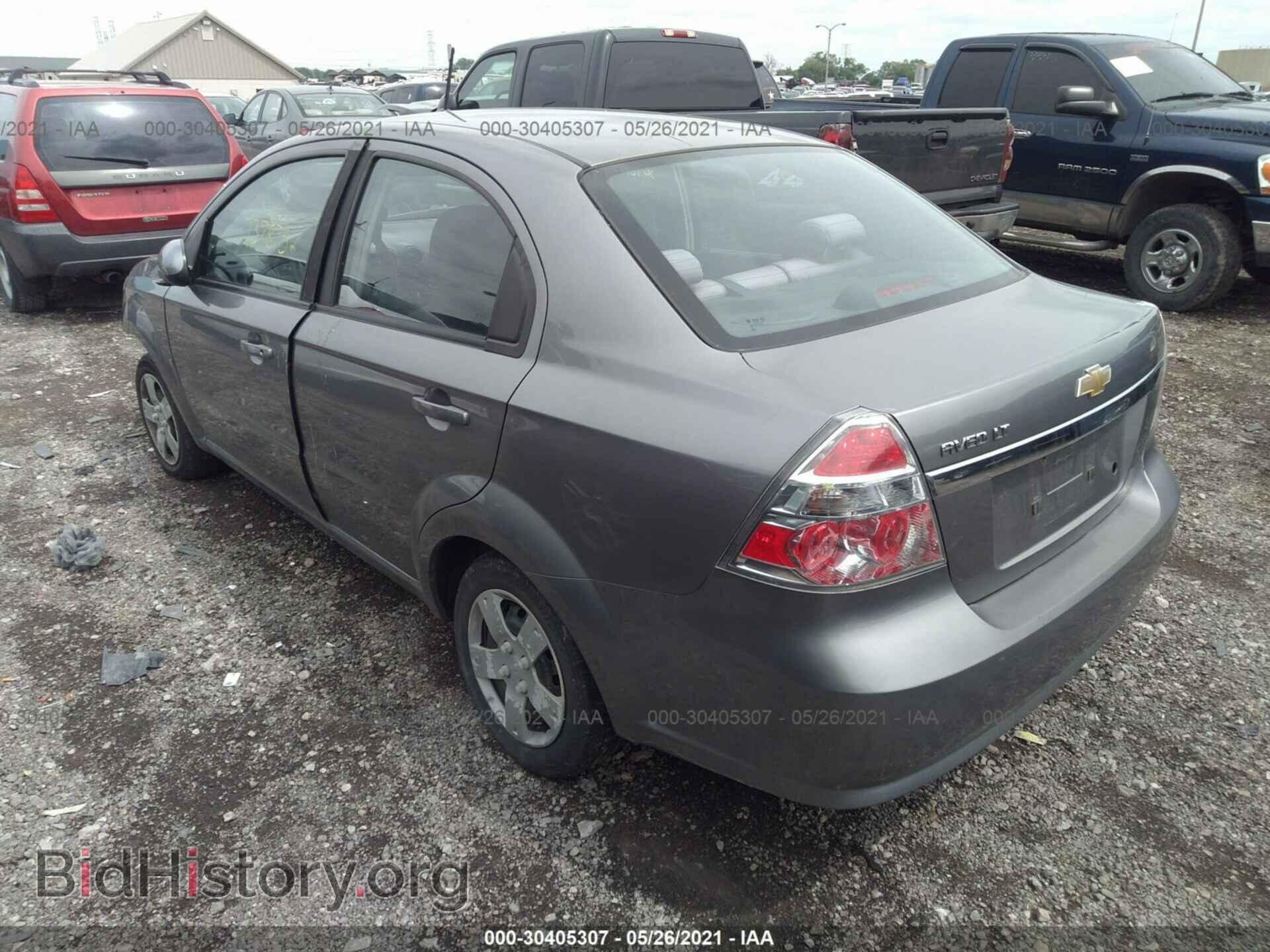 2009 CHEVROLET AVEO - VIN: KL1TD56E59B403322 - Фото 3