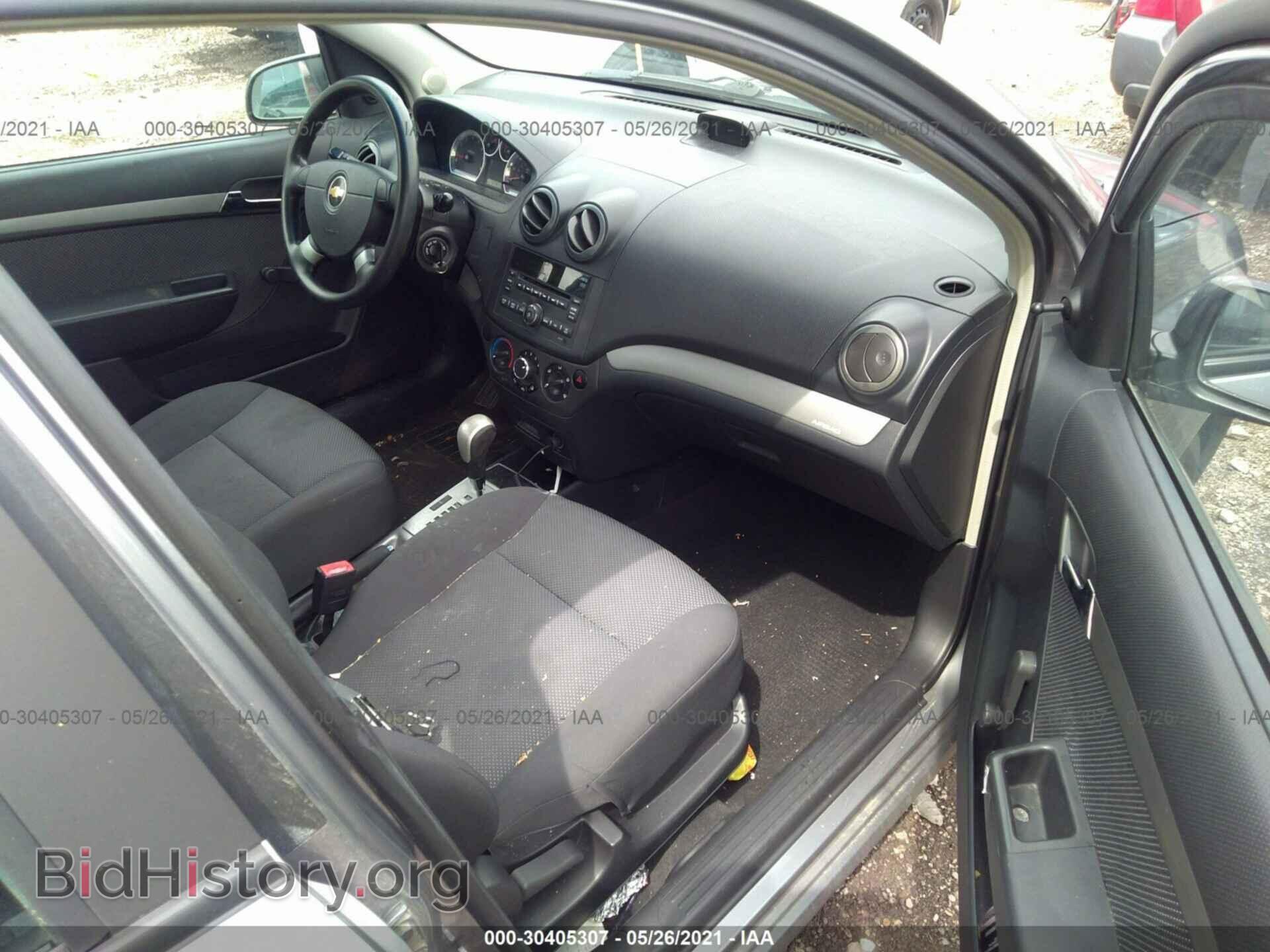 2009 CHEVROLET AVEO - VIN: KL1TD56E59B403322 - Фото 5