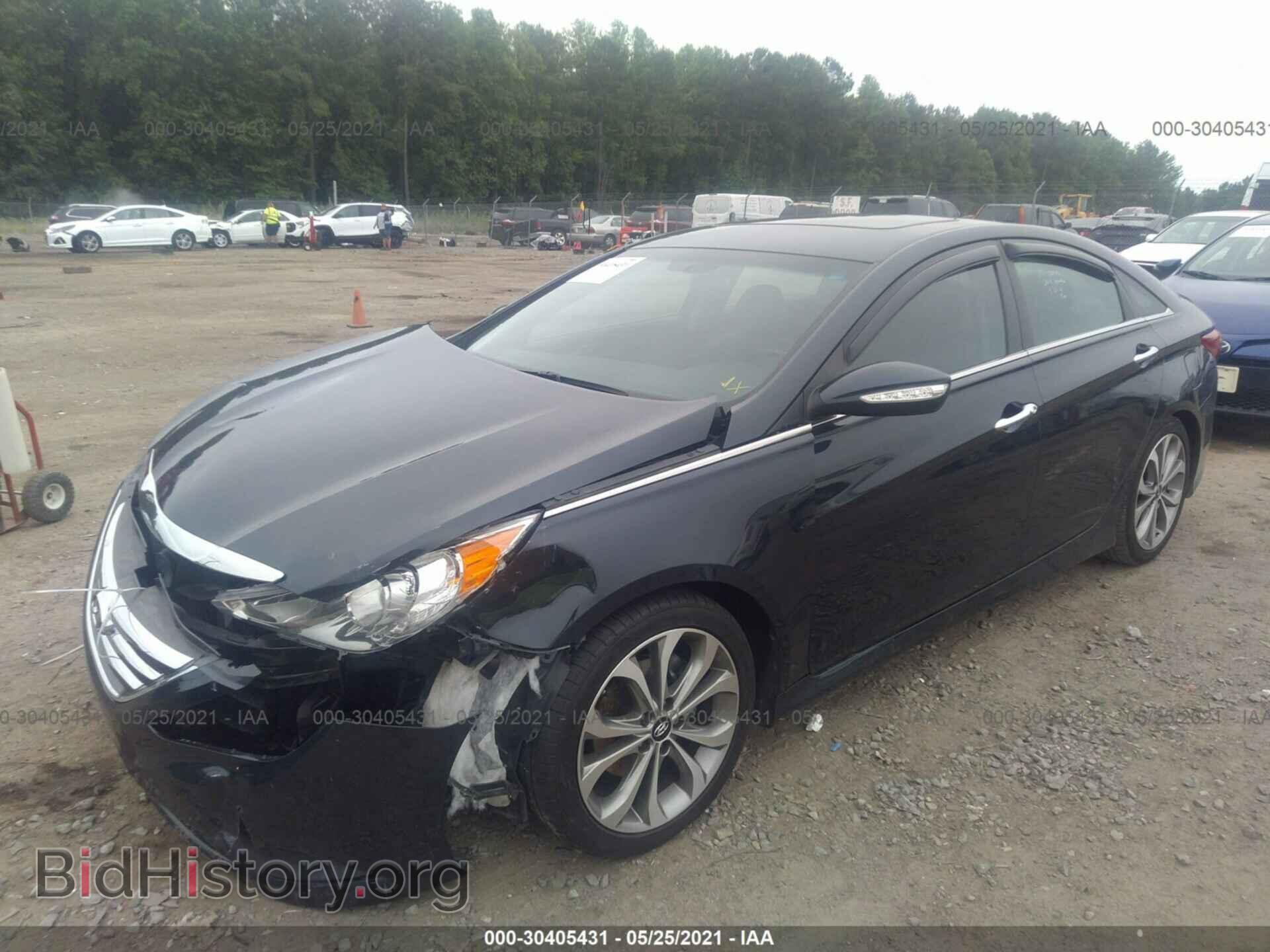 2014 HYUNDAI SONATA - VIN: 5NPEC4AB3EH830681 - Фото 2