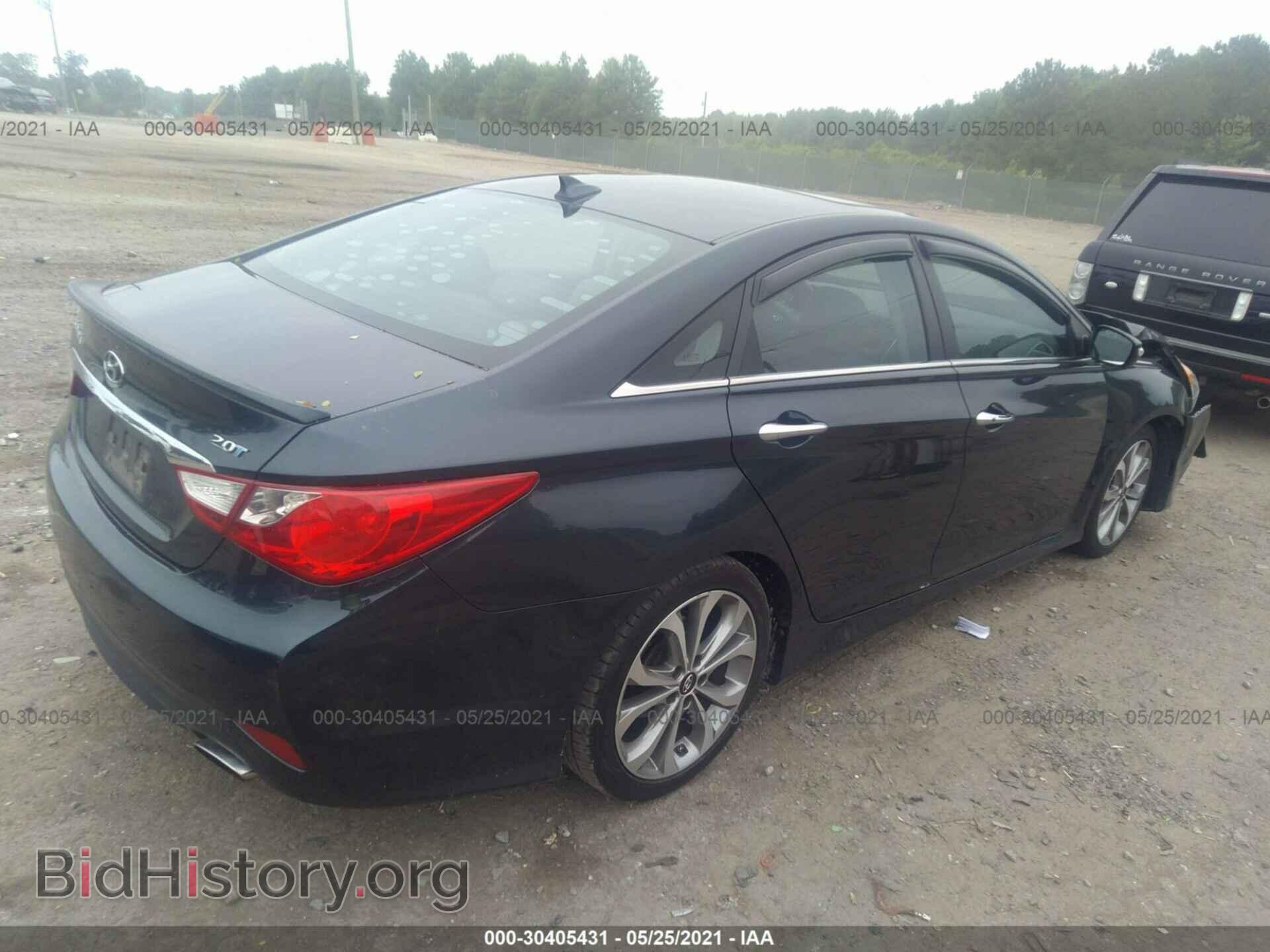 2014 HYUNDAI SONATA - VIN: 5NPEC4AB3EH830681 - Фото 4