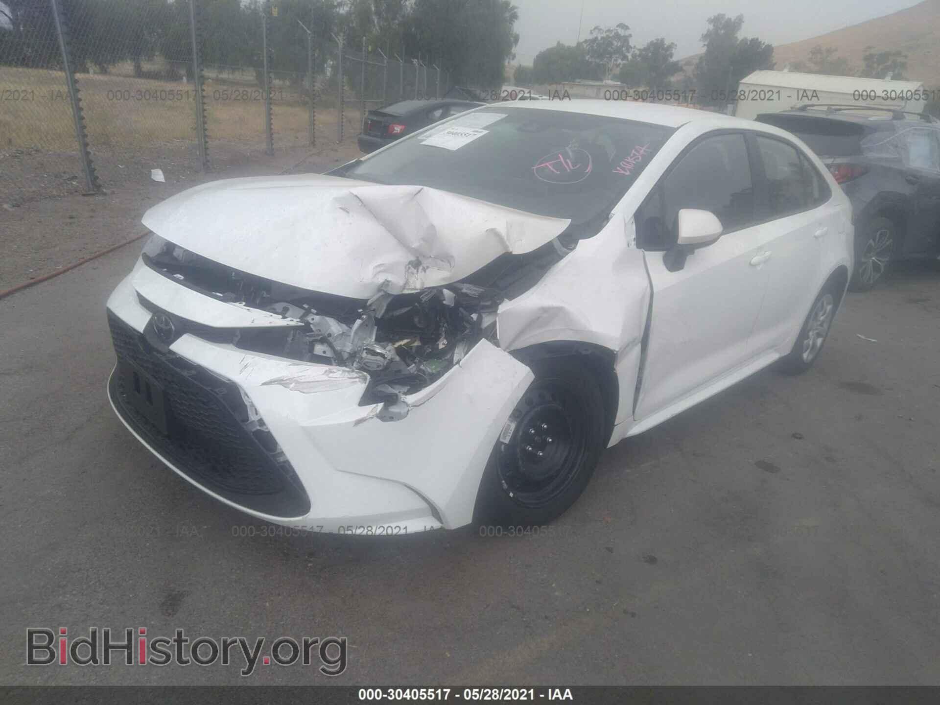 2021 TOYOTA COROLLA - VIN: 5YFEPMAE9MP167701 - Фото 2