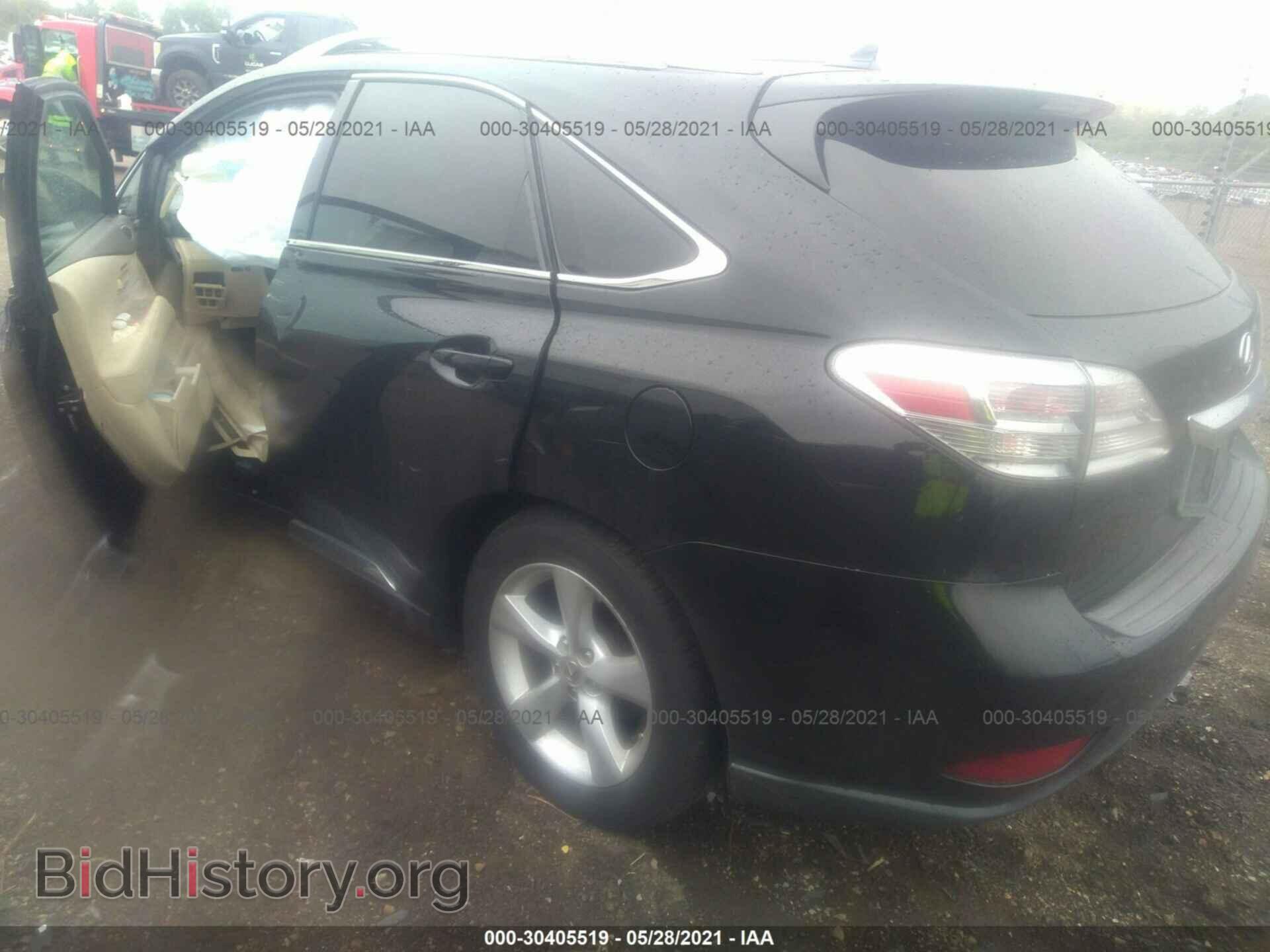 2011 LEXUS RX 350 - VIN: 2T2BK1BA3BC080672 - Фото 3