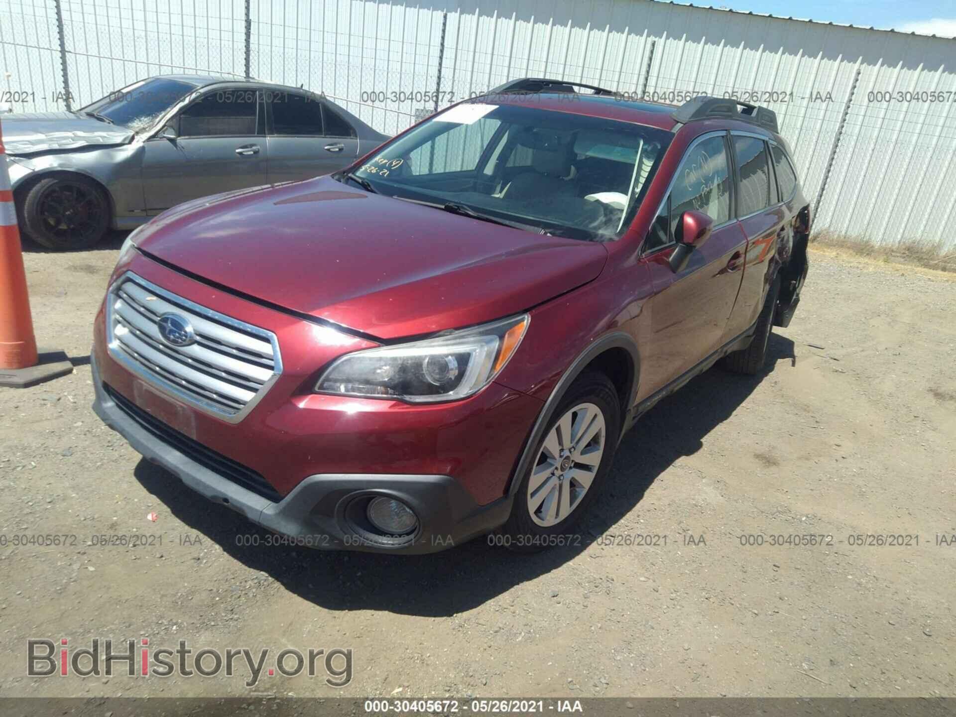 2015 SUBARU OUTBACK - VIN: 4S4BSAEC5F3245150 - Фото 2