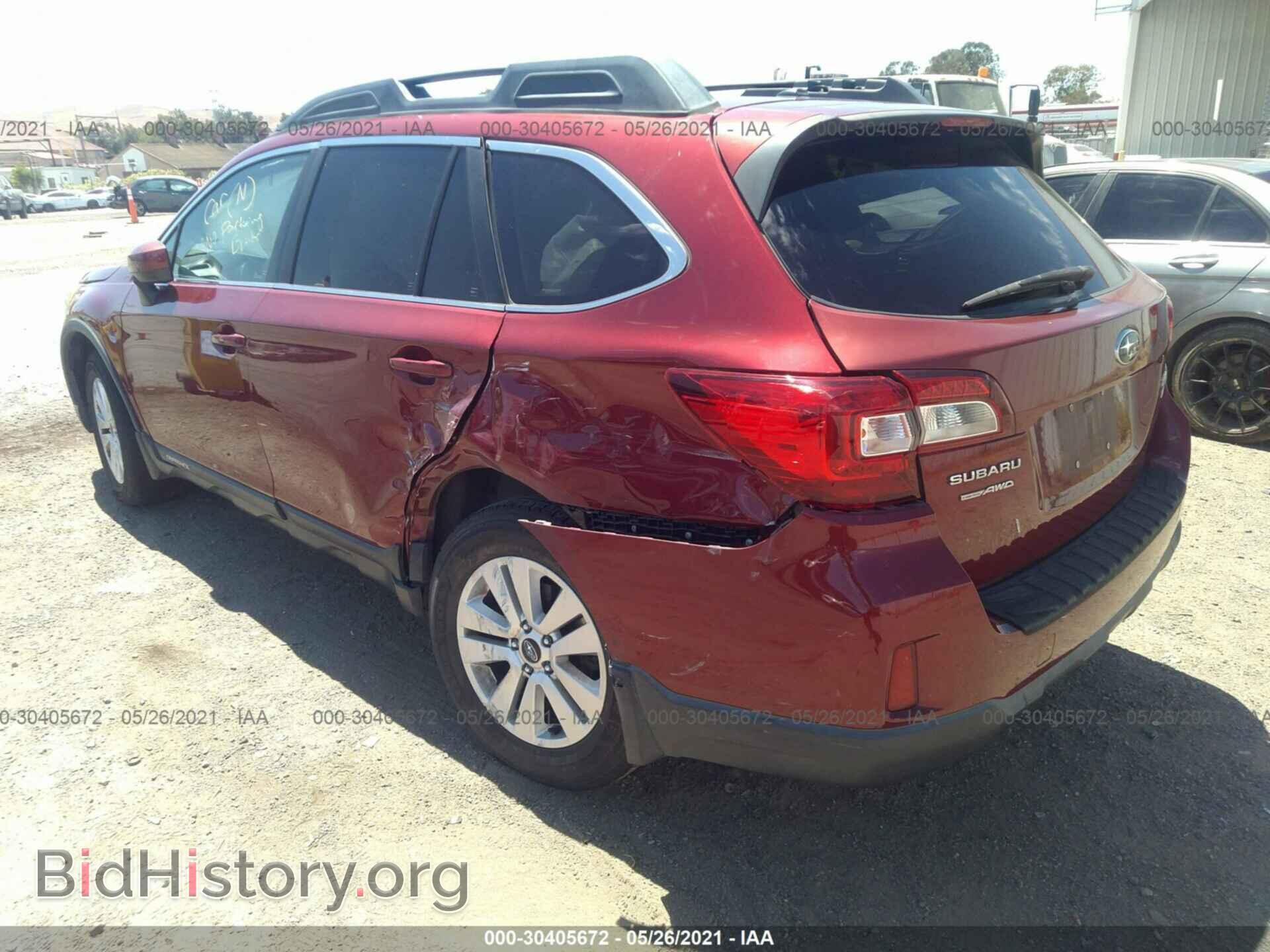 2015 SUBARU OUTBACK - VIN: 4S4BSAEC5F3245150 - Фото 3