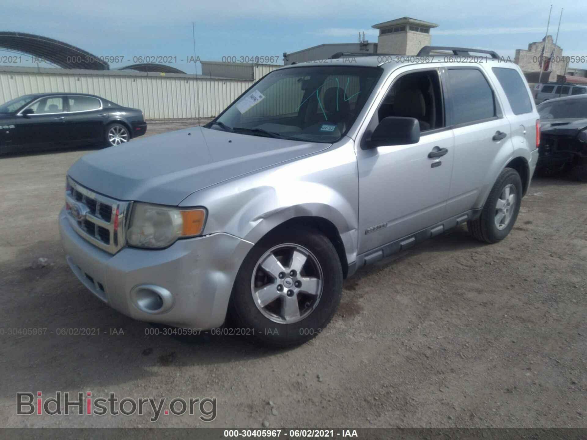 2008 FORD ESCAPE - VIN: 1FMCU03Z88KD42495 - Фото 2