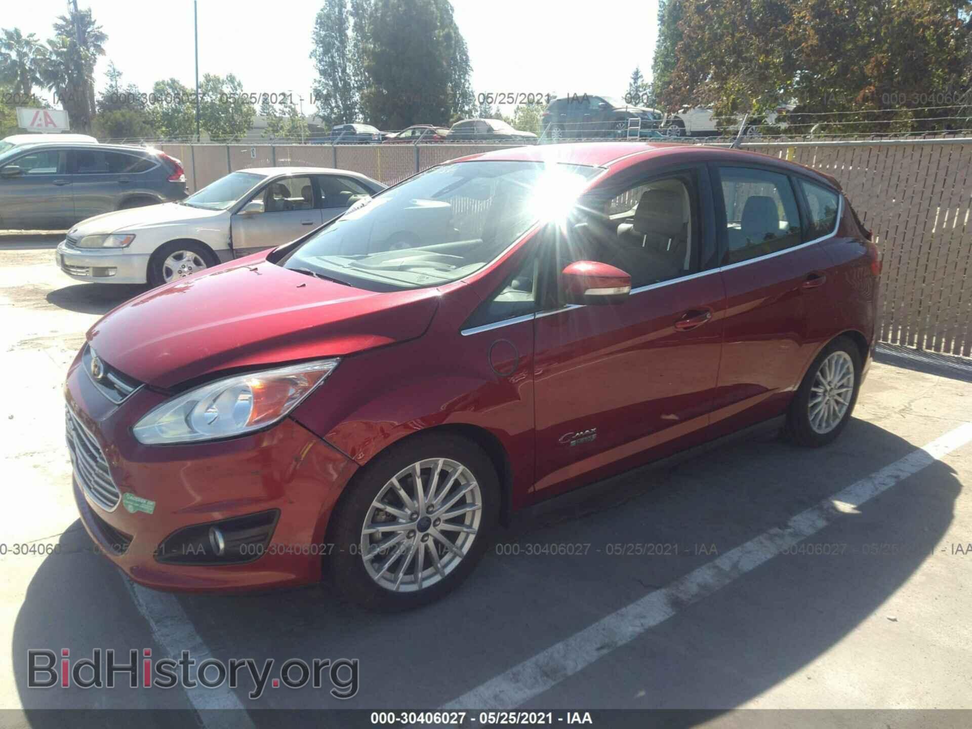 2014 FORD C-MAX ENERGI - VIN: 1FADP5CU3EL517099 - Фото 2