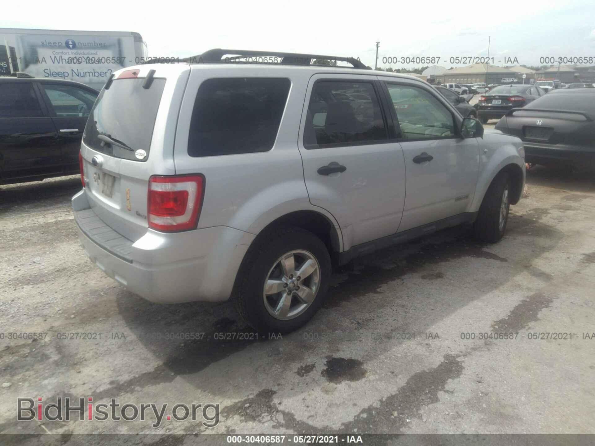 2008 FORD ESCAPE - VIN: 1FMCU03168KC80945 - Фото 4