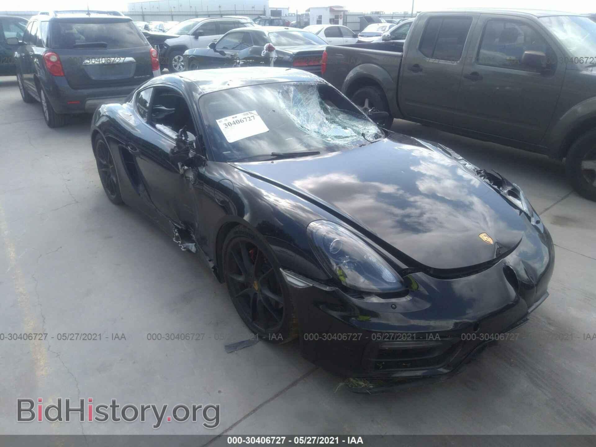 Фотография WP0AB2A80FK182066 - PORSCHE CAYMAN 2015