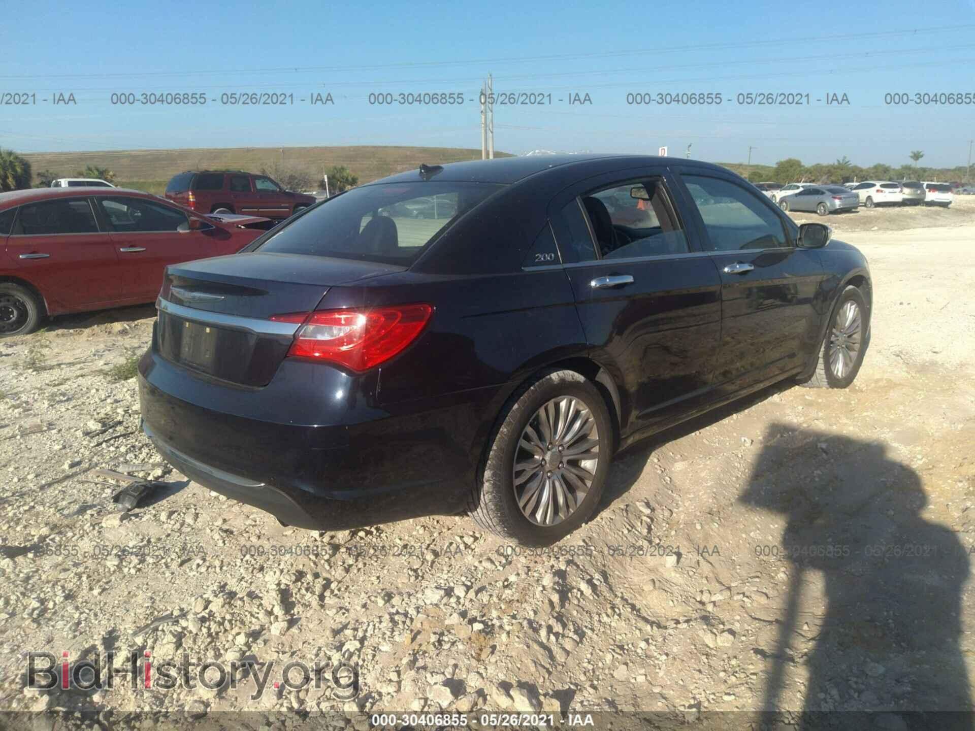 2012 CHRYSLER 200 - VIN: 1C3CCBCB2CN230048 - Photo 4