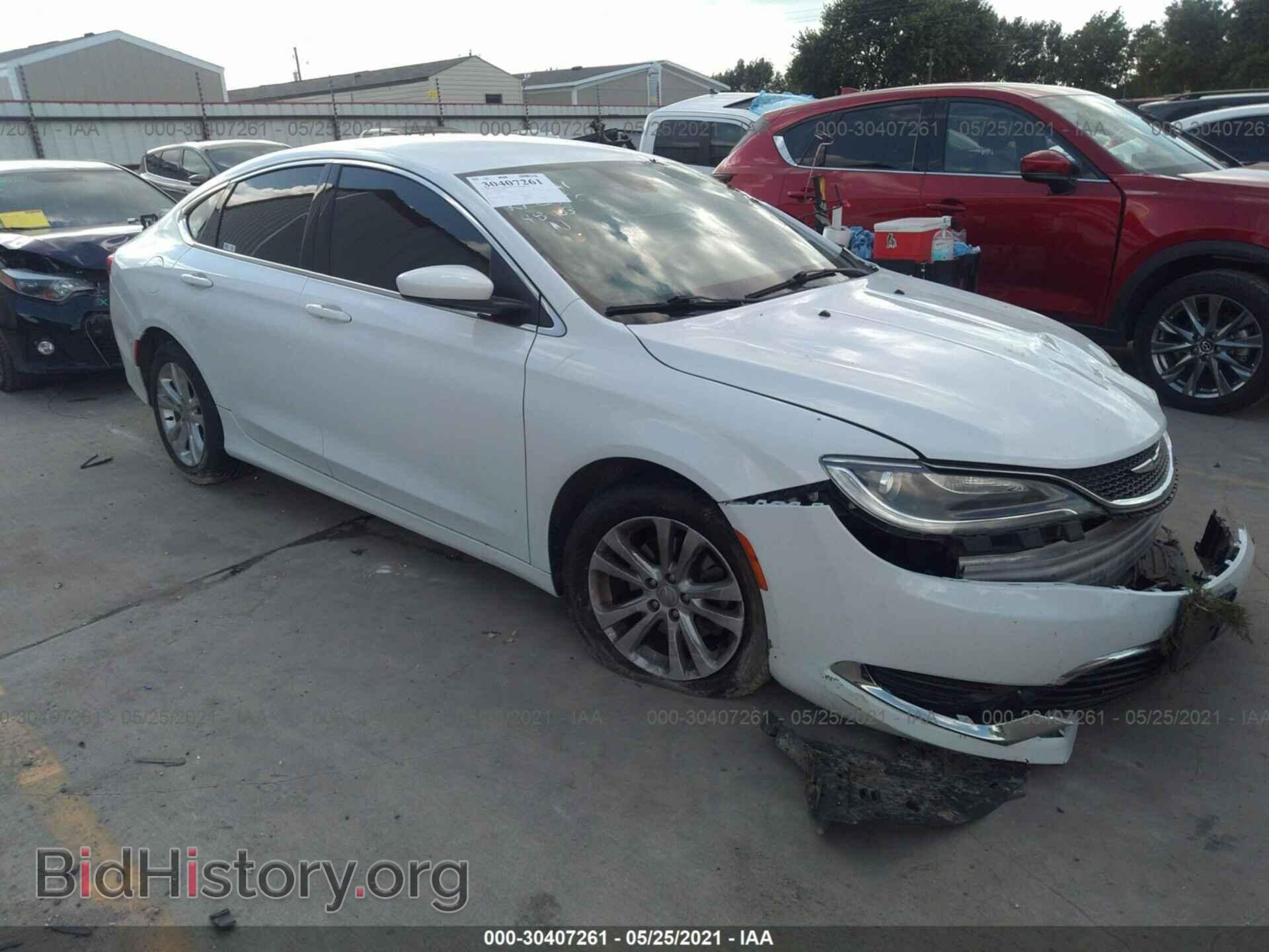 Фотография 1C3CCCAB4FN741810 - CHRYSLER 200 2015