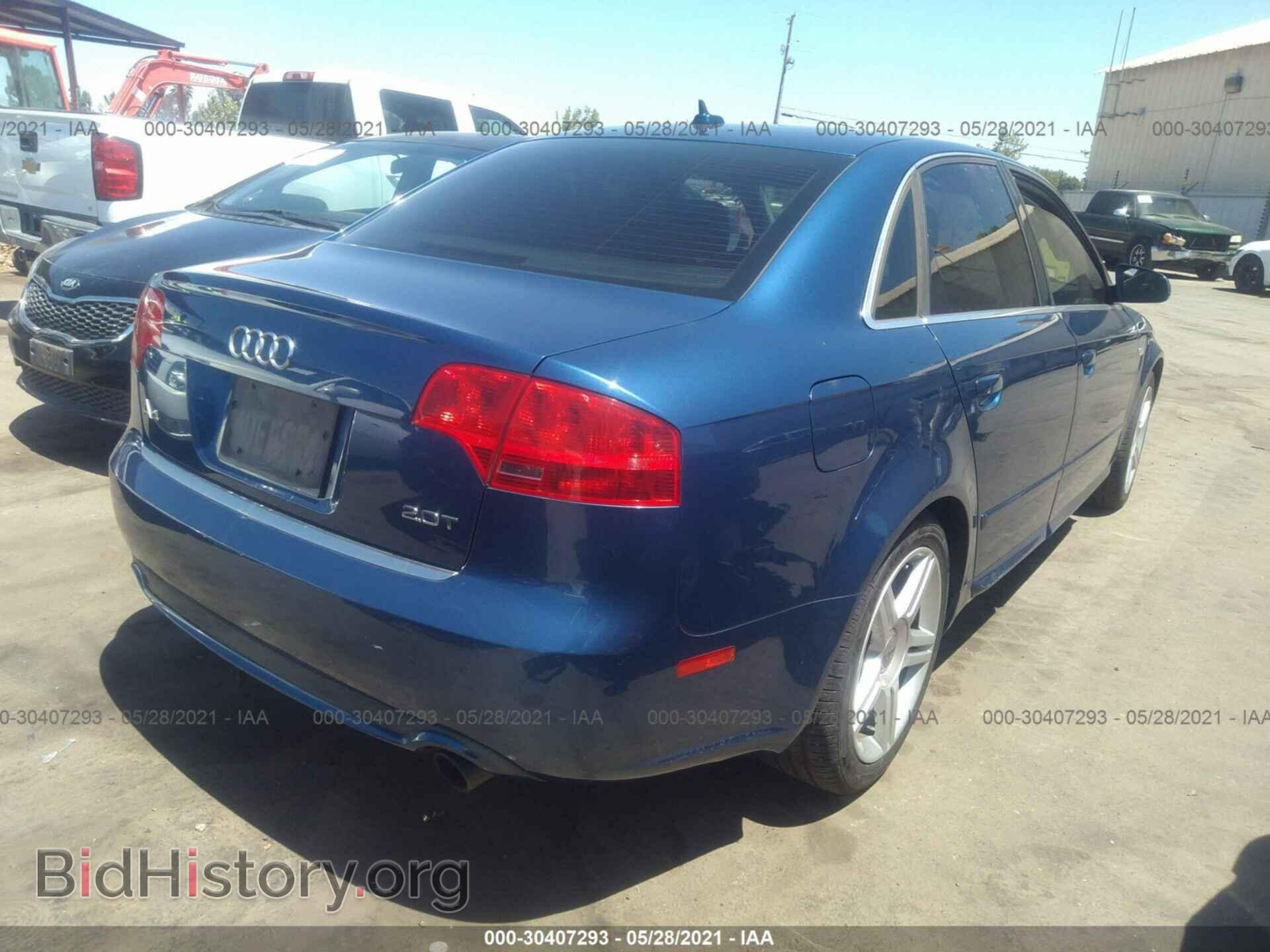 2008 AUDI A4 - VIN: WAUAF78E08A035328 - Фото 4
