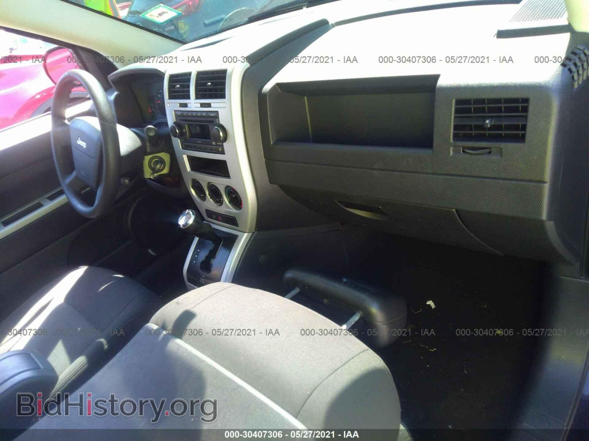 2008 JEEP COMPASS - VIN: 1J8FF47W78D691485 - Фото 5