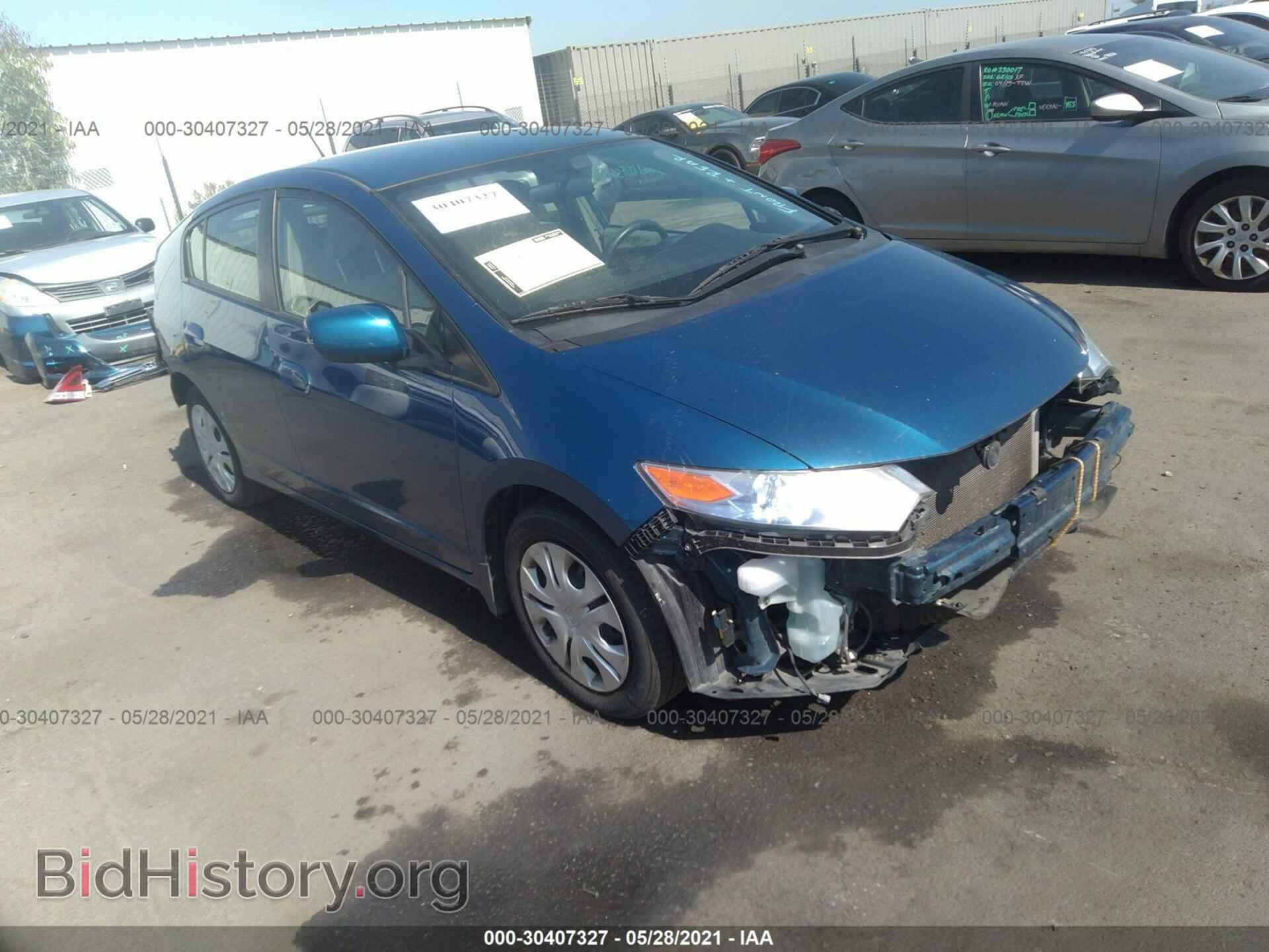 Фотография JHMZE2H37DS003604 - HONDA INSIGHT 2013