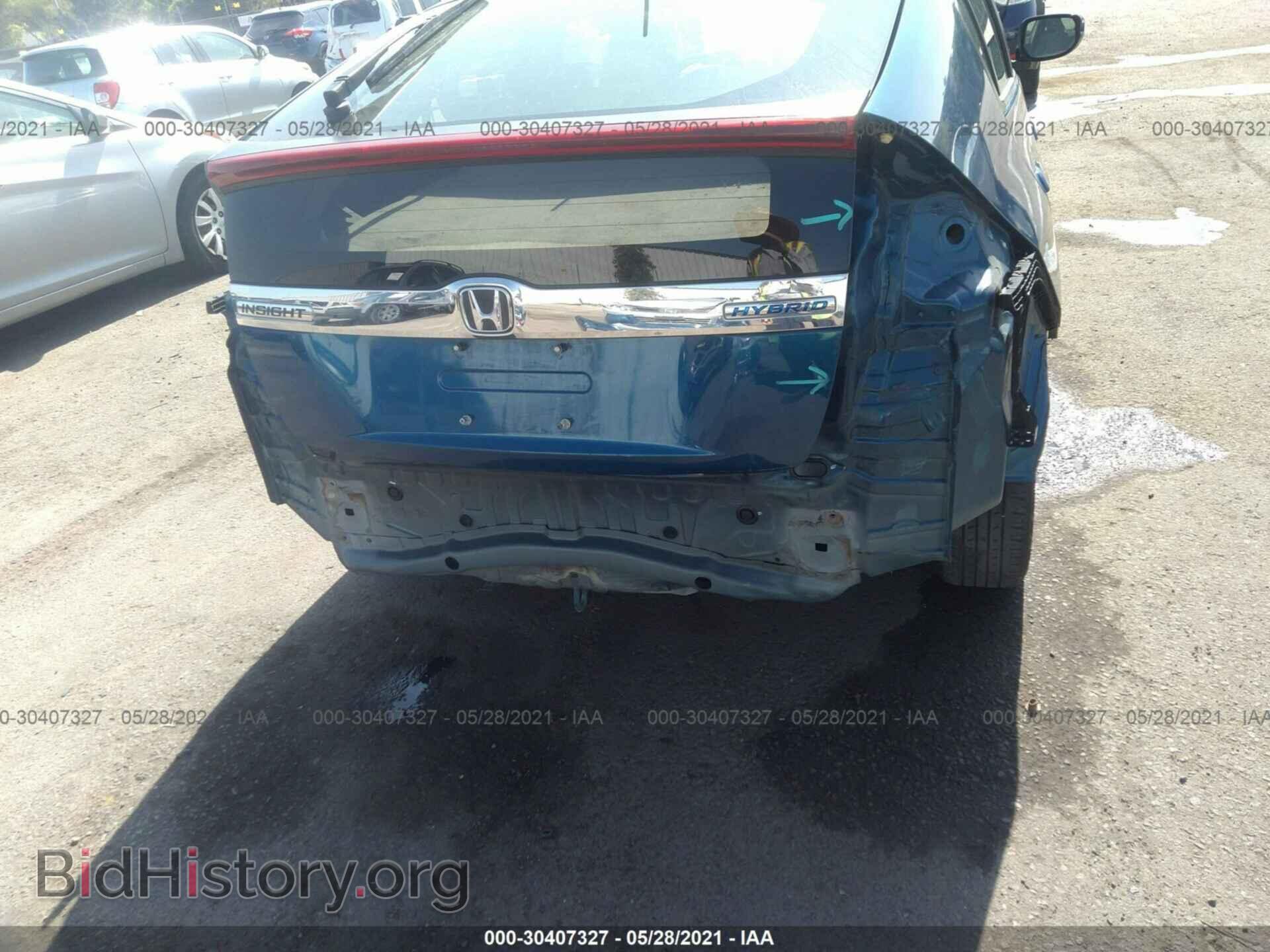2013 HONDA INSIGHT - VIN: JHMZE2H37DS003604 - Фото 6