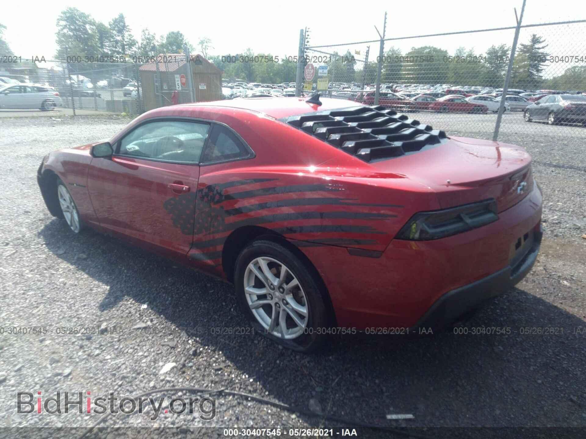 2014 CHEVROLET CAMARO - VIN: 2G1FA1E30E9188900 - Фото 3