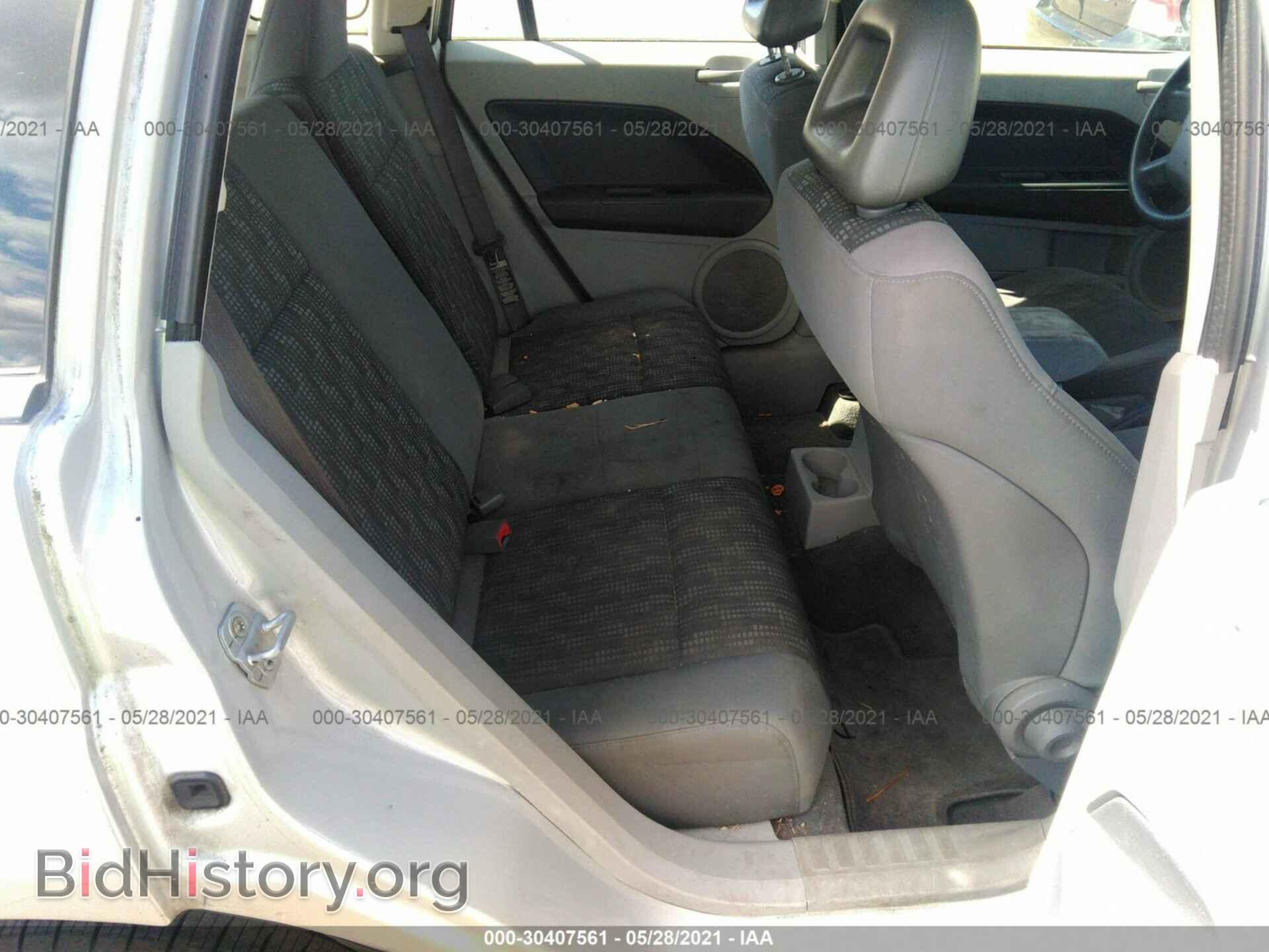 2007 DODGE CALIBER - VIN: 1B3HB28B47D176858 - Photo 8