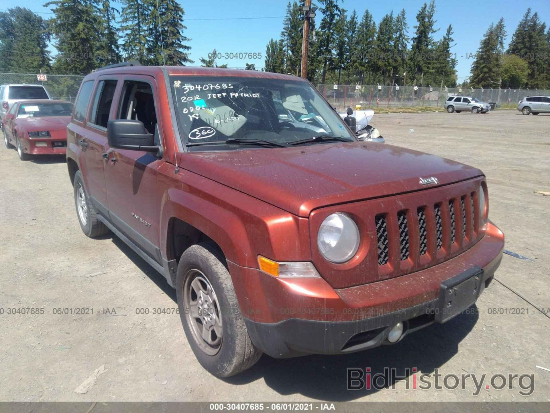 Фотография 1C4NJPBAXCD685669 - JEEP PATRIOT 2012