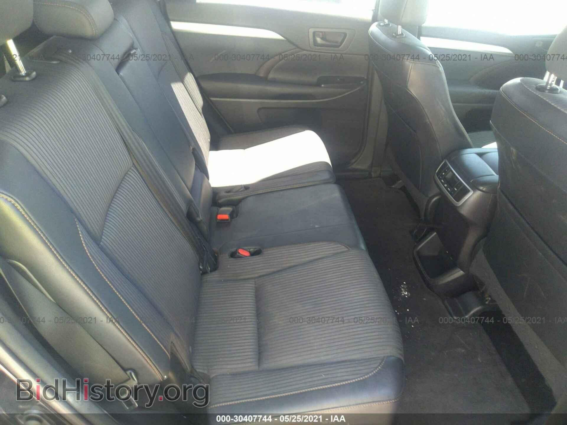 2014 TOYOTA HIGHLANDER - VIN: 5TDBKRFH7ES032291 - Фото 8