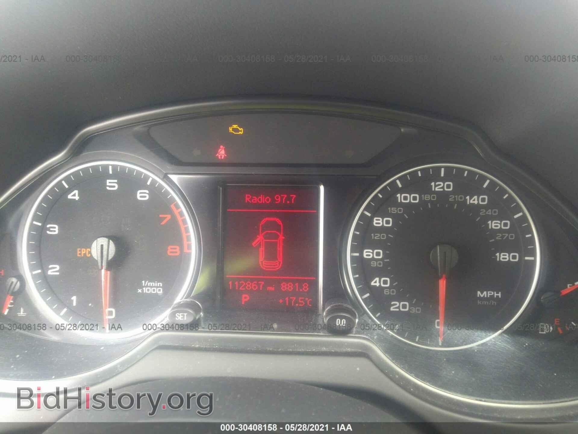 2011 AUDI Q5 - VIN: WA1CFAFP0BA061426 - Фото 7