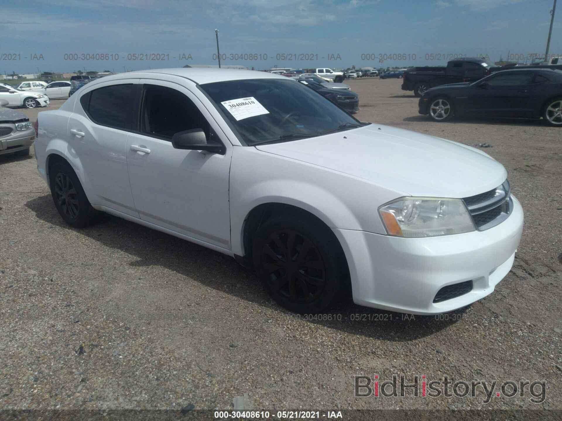 Photo 1C3CDZAB6CN259223 - DODGE AVENGER 2012