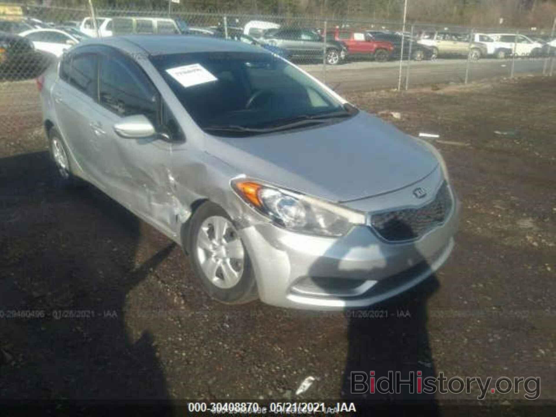 Photo KNAFK4A64E5148657 - KIA FORTE 2014