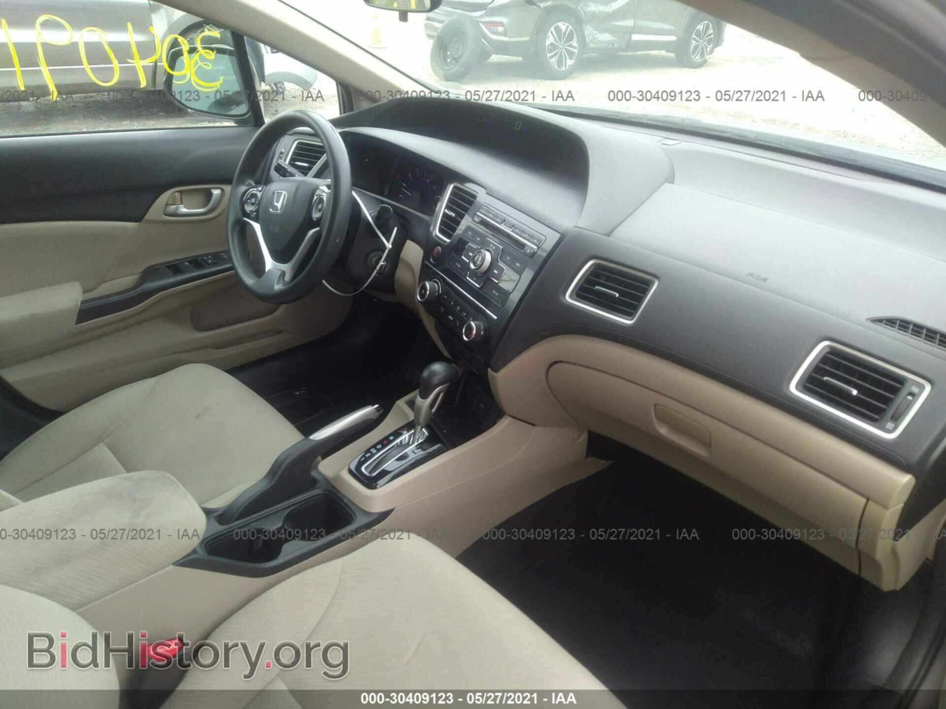 2013 HONDA CIVIC SDN - VIN: 19XFB2F50DE044774 - Фото 5