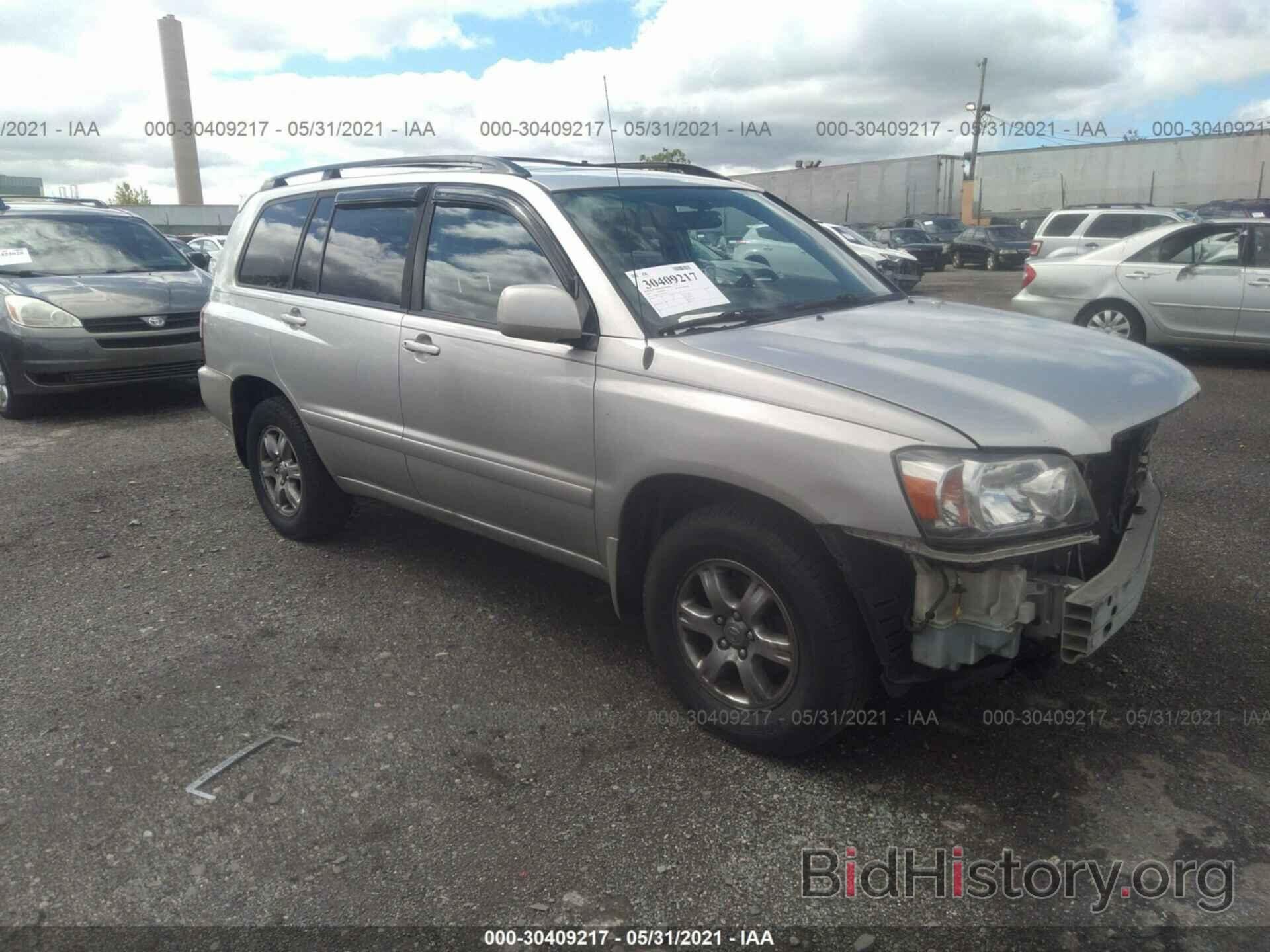 Photo JTEEP21A270218578 - TOYOTA HIGHLANDER 2007