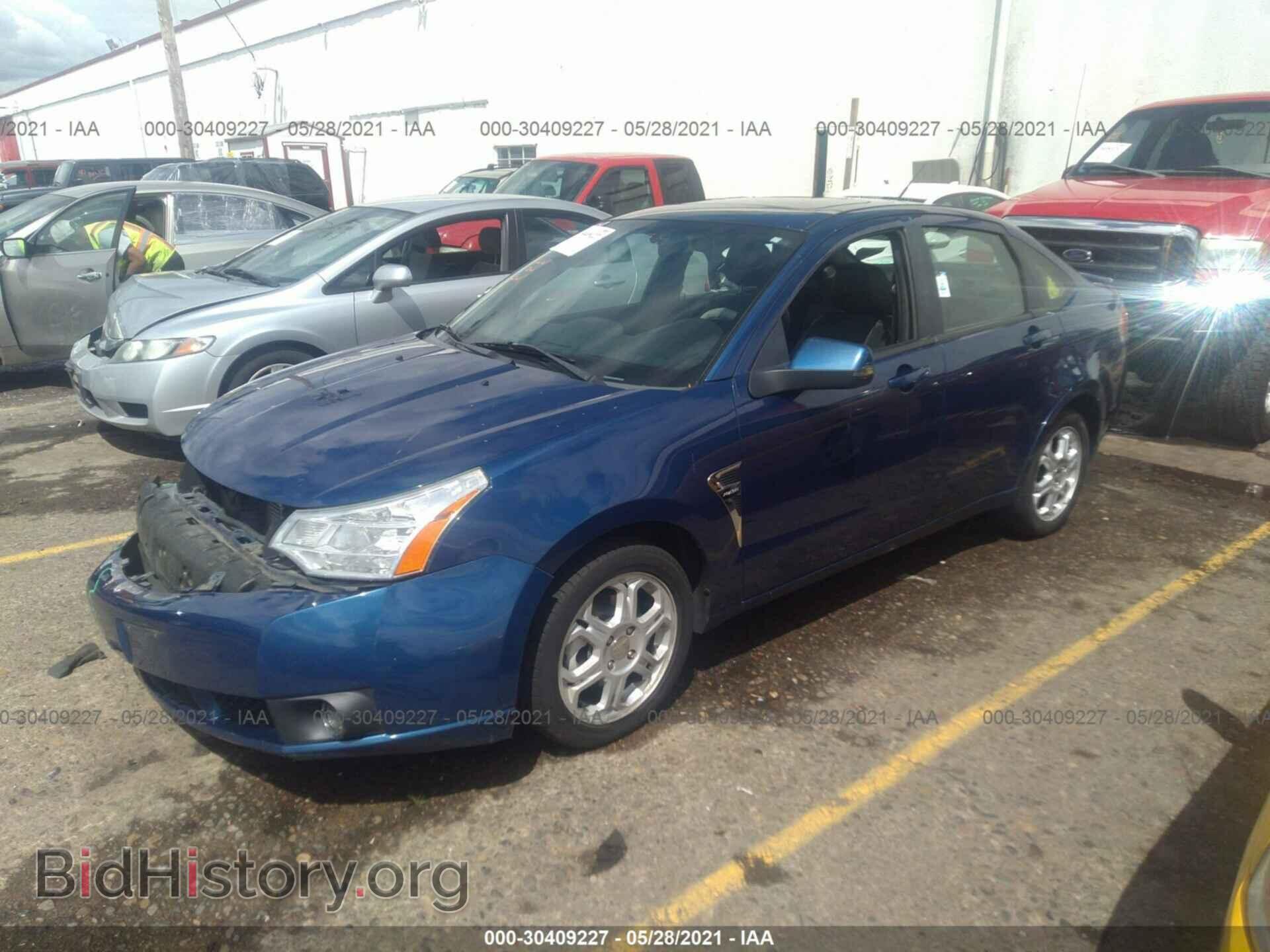 2008 FORD FOCUS - VIN: 1FAHP35N98W267625 - Фото 2