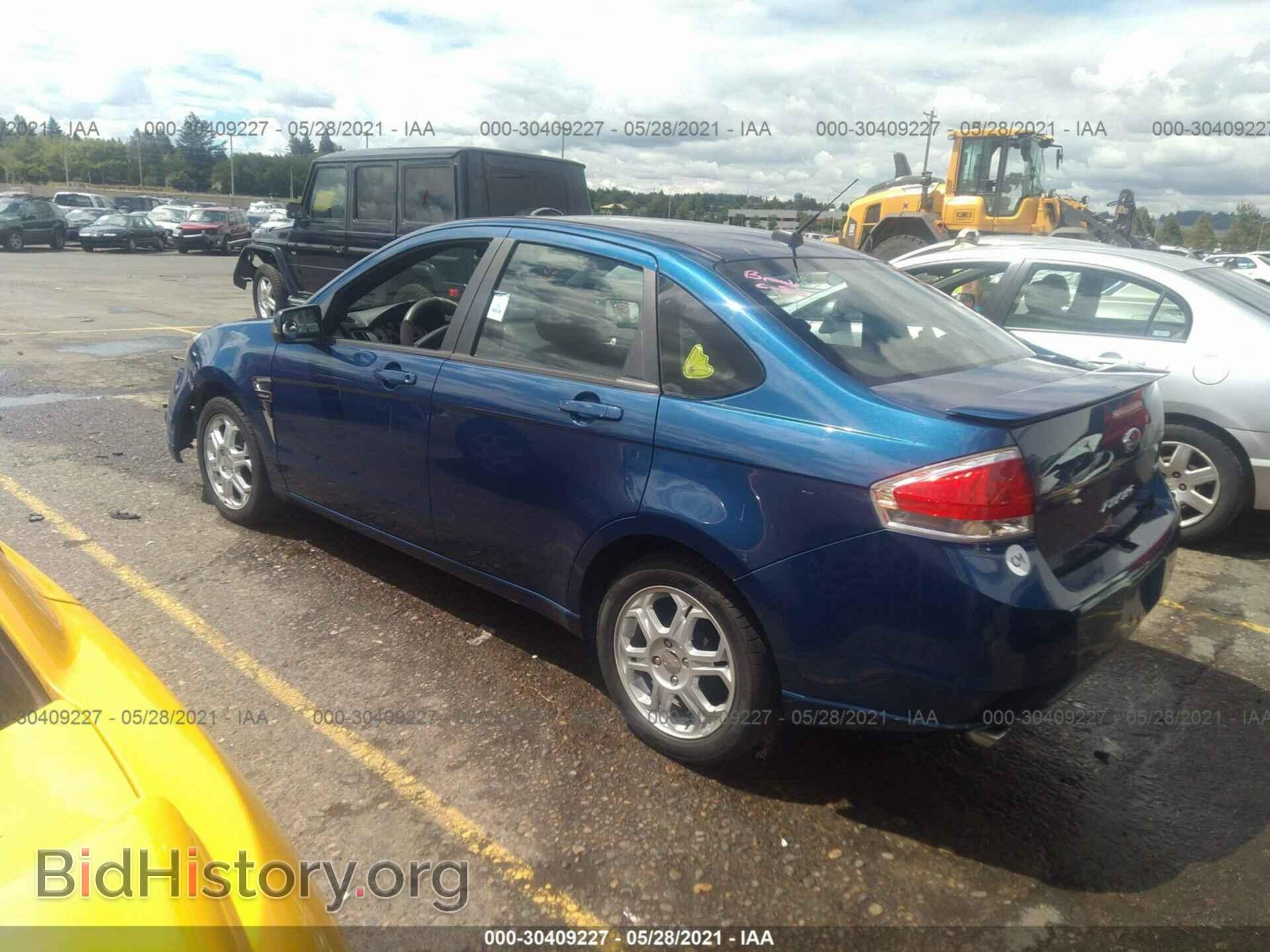 2008 FORD FOCUS - VIN: 1FAHP35N98W267625 - Фото 3