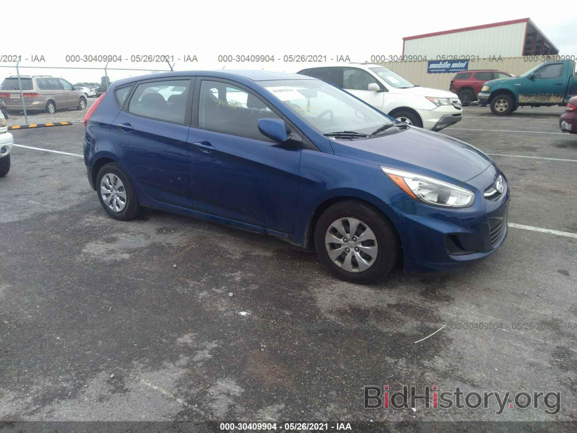 Photo KMHCT5AE2GU253024 - HYUNDAI ACCENT 2016