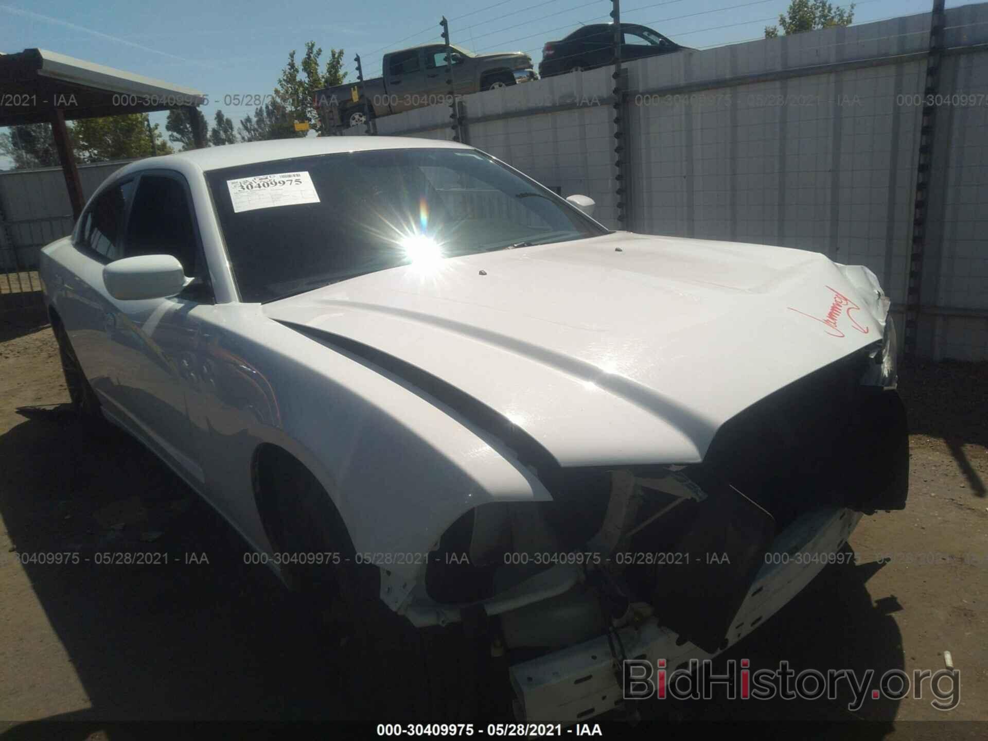 Photo 2C3CDXBG6EH187840 - DODGE CHARGER 2014