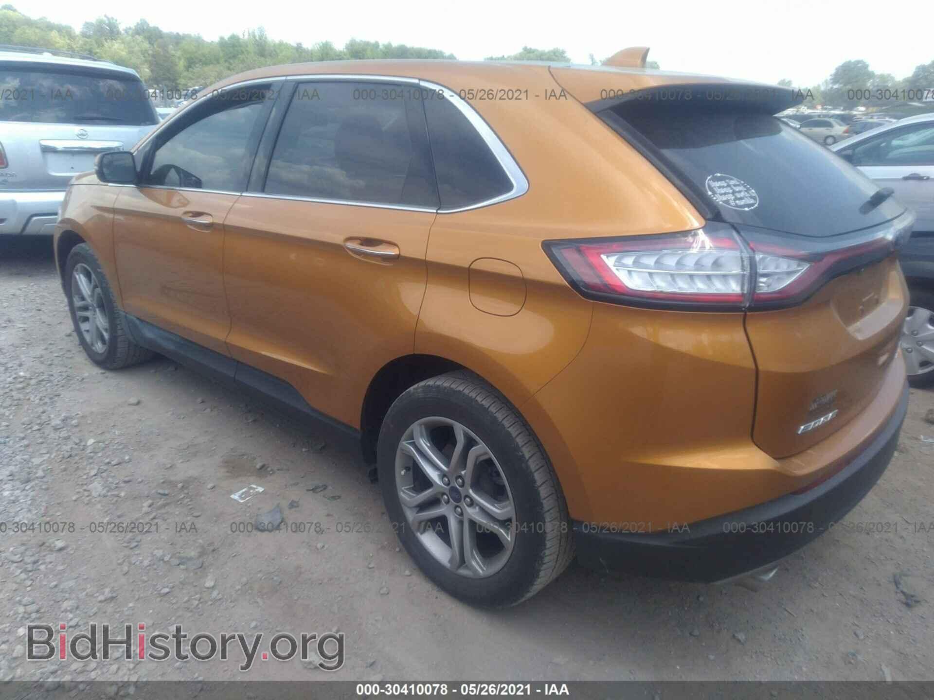 2016 FORD EDGE - VIN: 2FMPK3K89GBB22213 - Фото 3