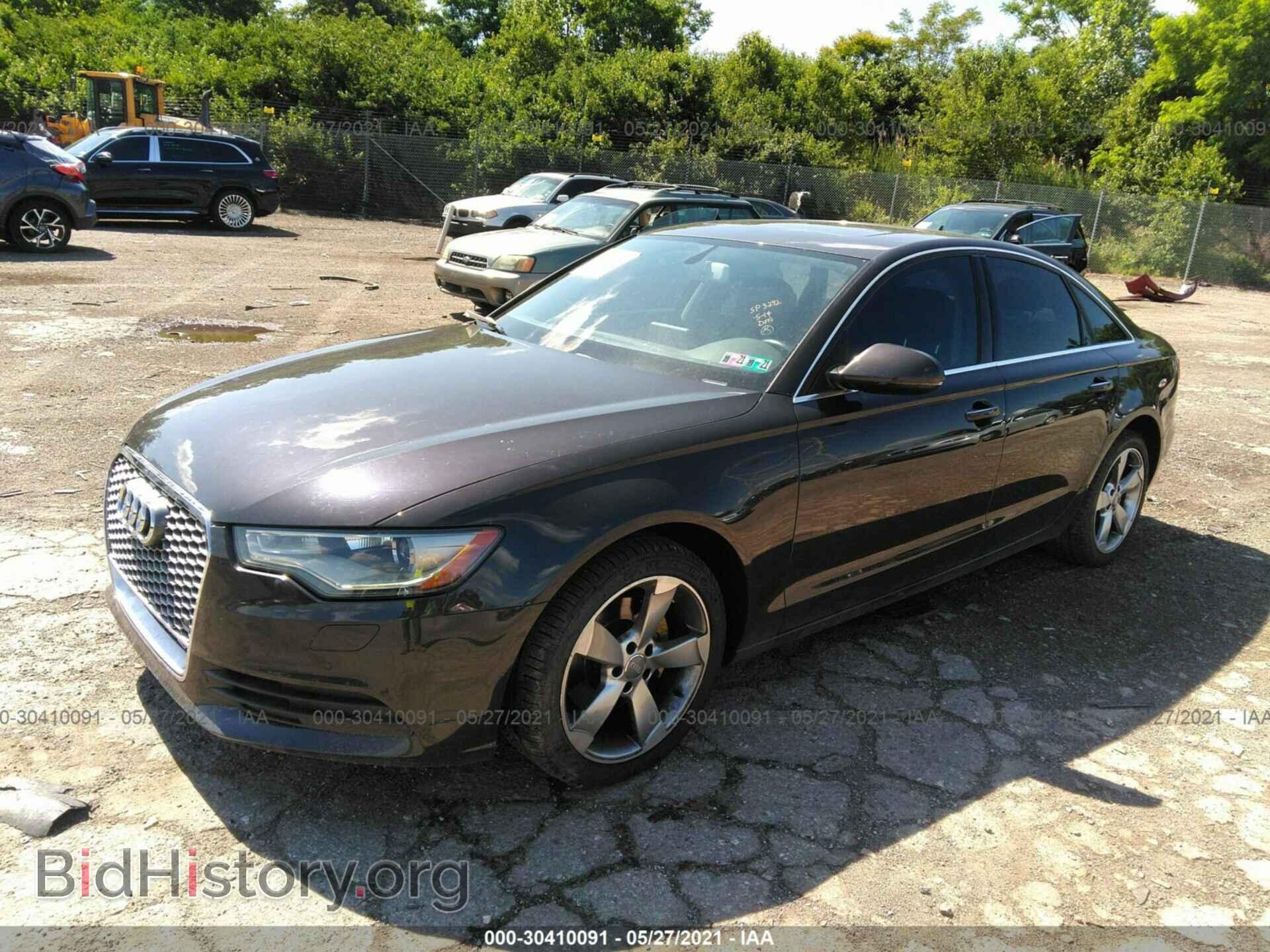 2013 AUDI A6 - VIN: WAUGFAFC3DN063510 - Photo 2