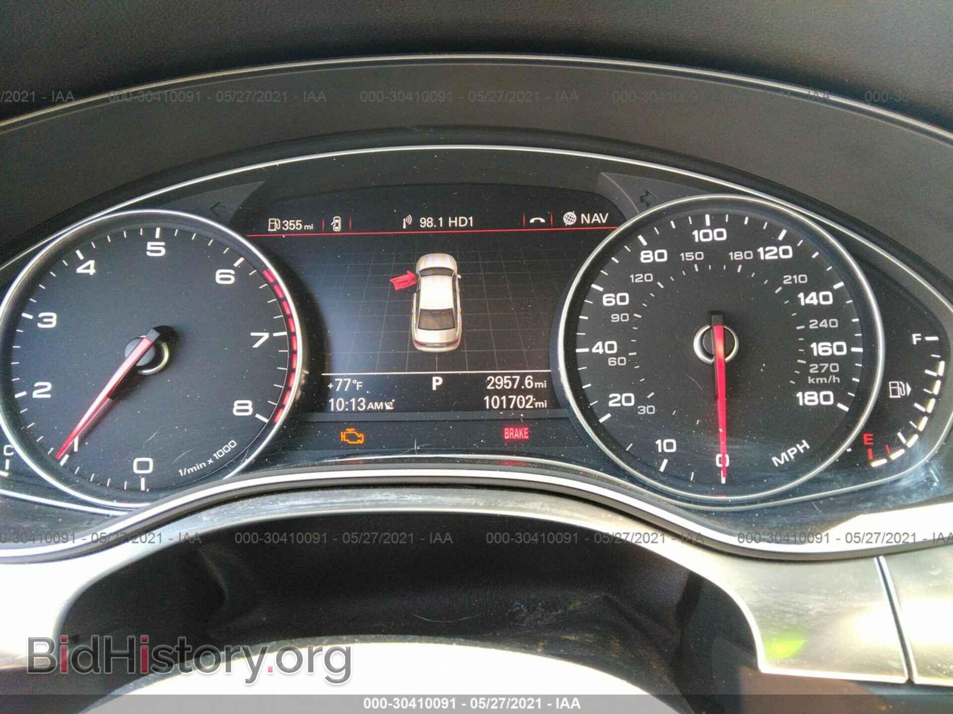 2013 AUDI A6 - VIN: WAUGFAFC3DN063510 - Photo 7