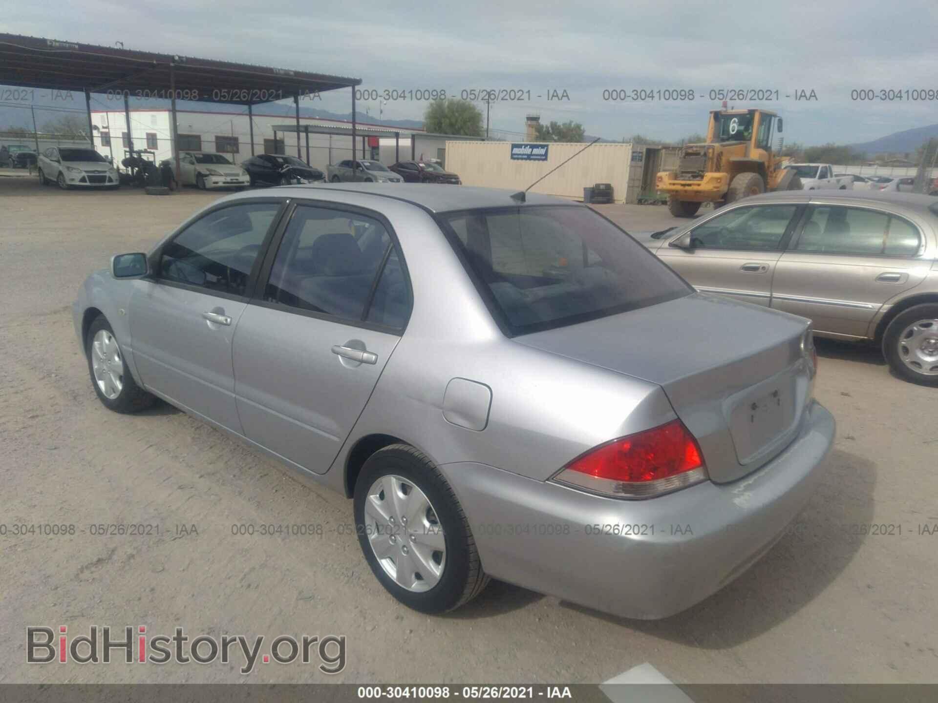 2006 MITSUBISHI LANCER - VIN: JA3AJ26E66U008765 - Фото 3
