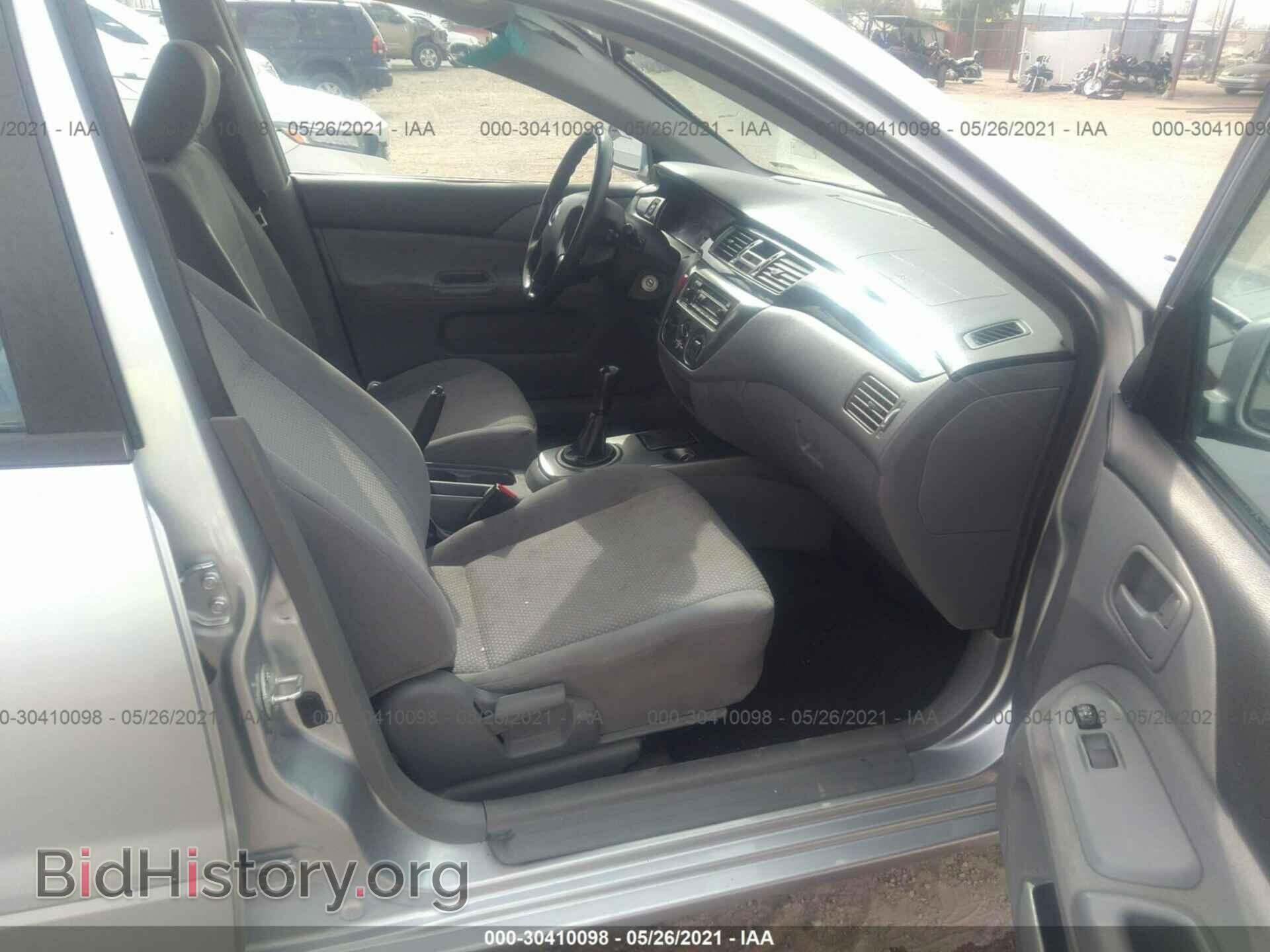 2006 MITSUBISHI LANCER - VIN: JA3AJ26E66U008765 - Фото 5