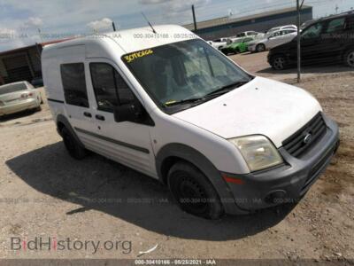 2012 Ford TRANSIT CONNECT XL, белый — VIN NM0LS6AN8CT101033, IAAI