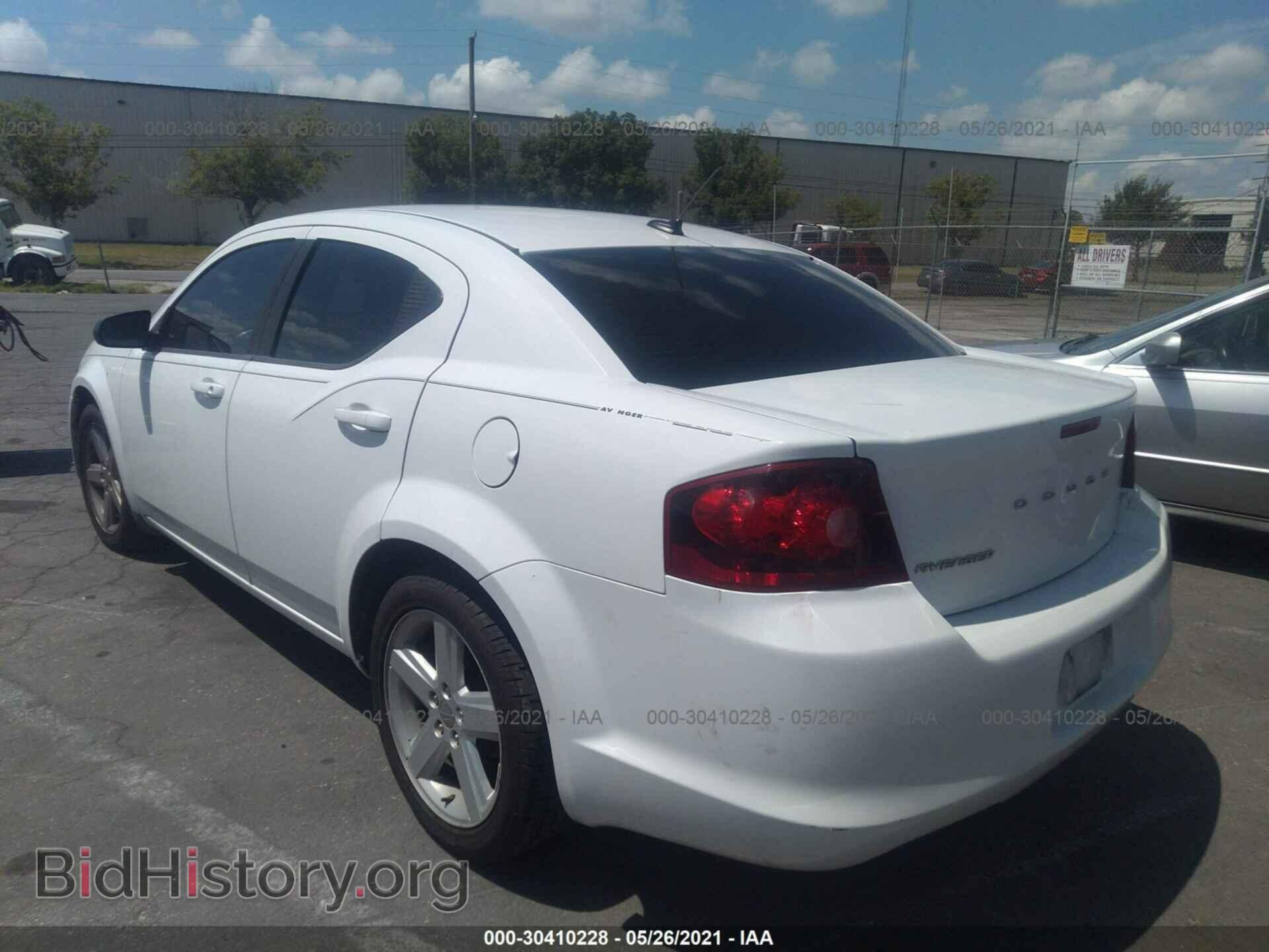 2013 DODGE AVENGER - VIN: 1C3CDZAB9DN566841 - Фото 3