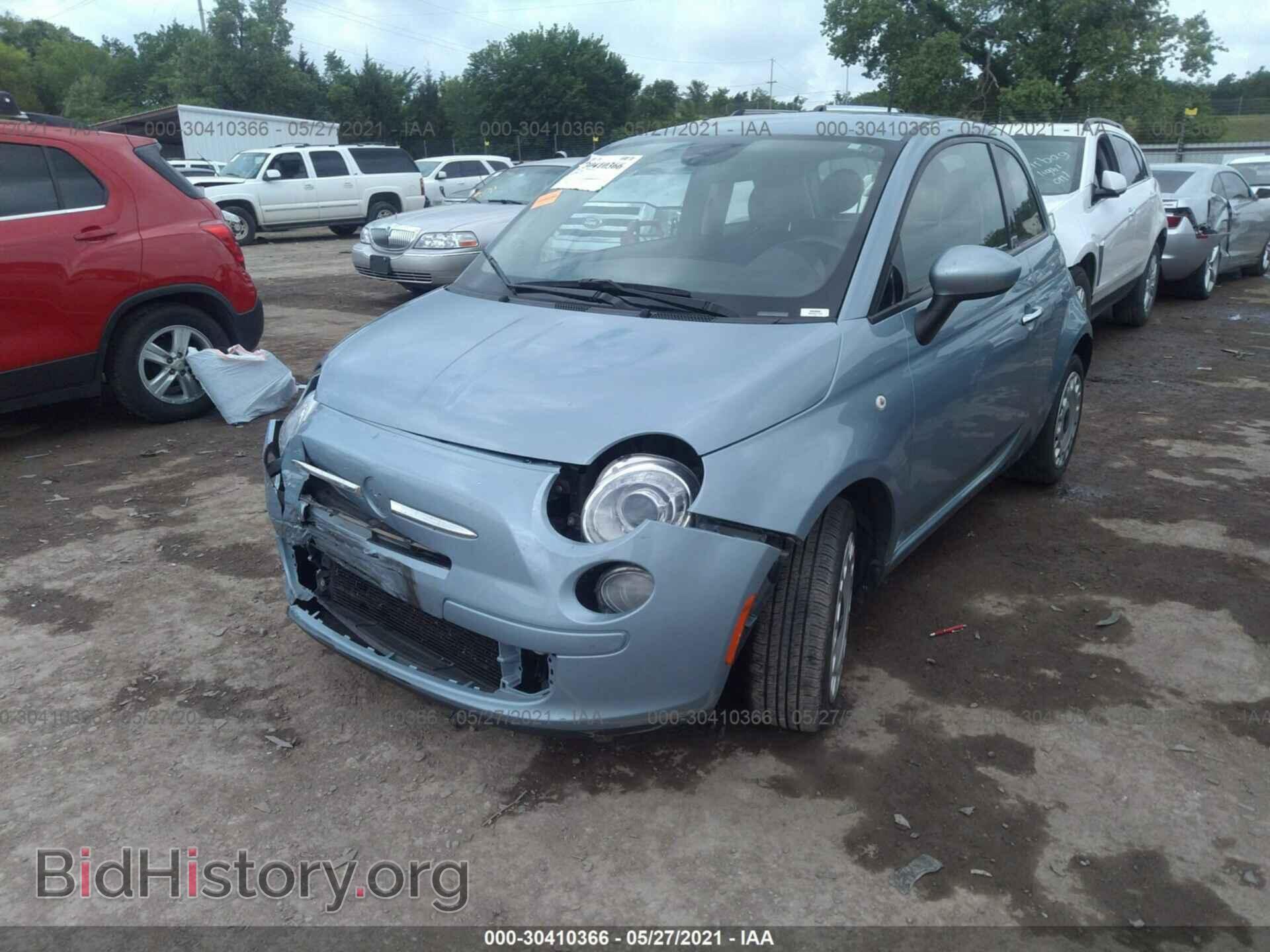 2015 FIAT 500 - VIN: 3C3CFFARXFT638879 - Фото 2