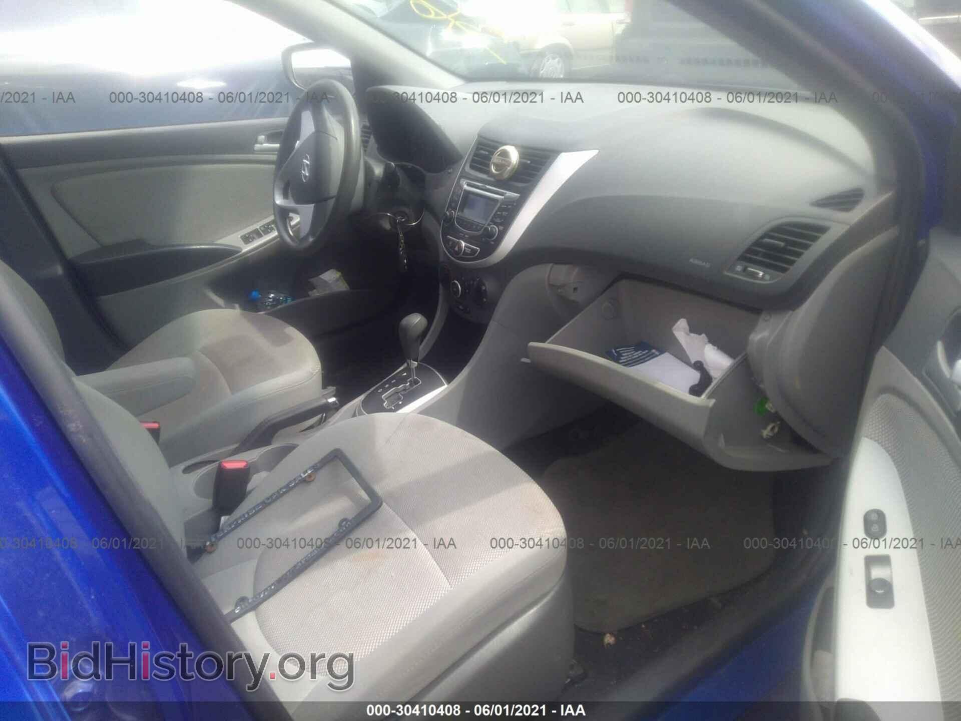 2013 HYUNDAI ACCENT - VIN: KMHCT4AE1DU474247 - Фото 5
