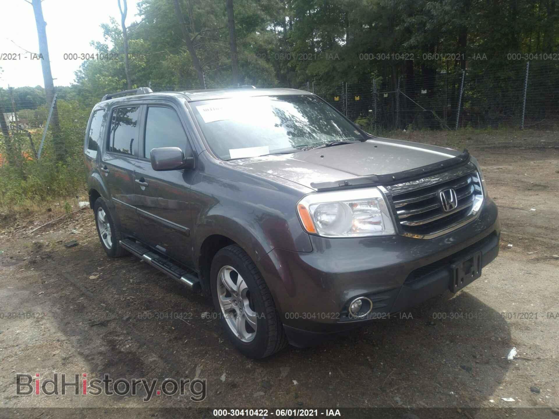 Фотография 5FNYF4H72DB060654 - HONDA PILOT 2013