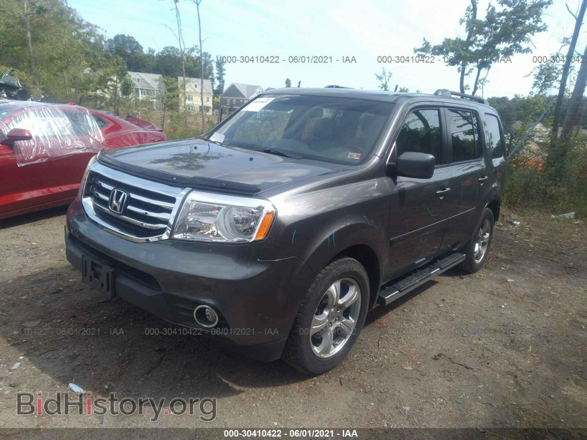 2013 HONDA PILOT - VIN: 5FNYF4H72DB060654 - Фото 2