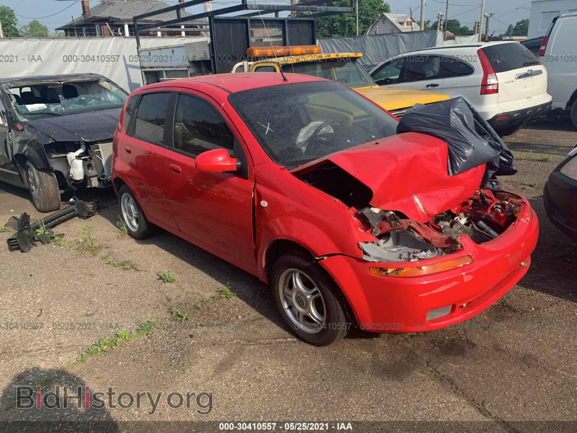 Фотография KL1TD66697B791439 - CHEVROLET AVEO 2007