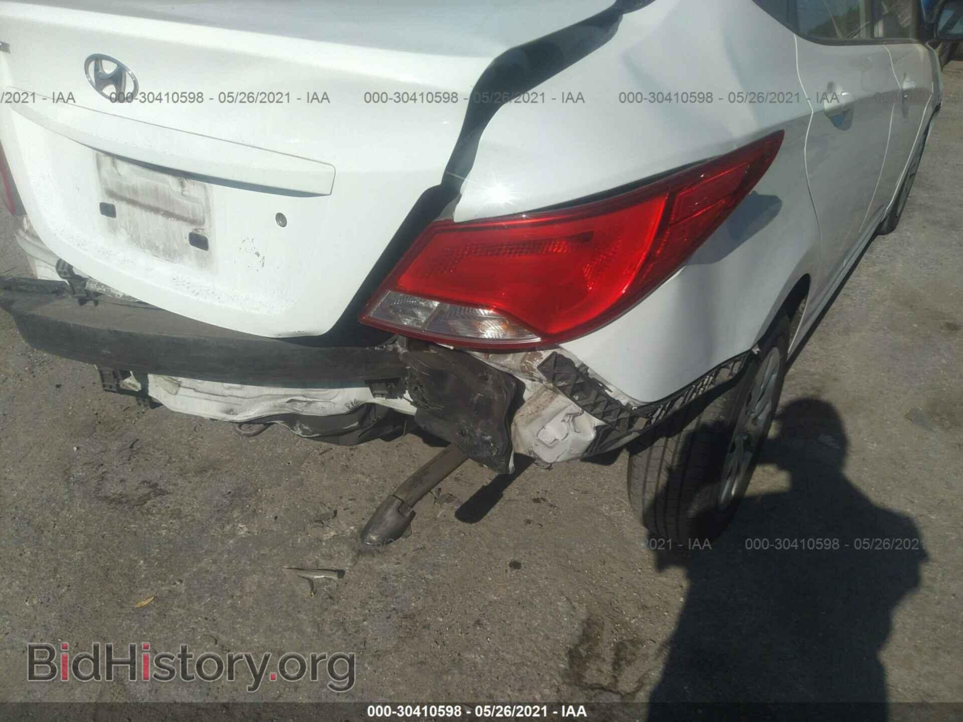 2016 HYUNDAI ACCENT - VIN: KMHCT4AE0GU062907 - Фото 6