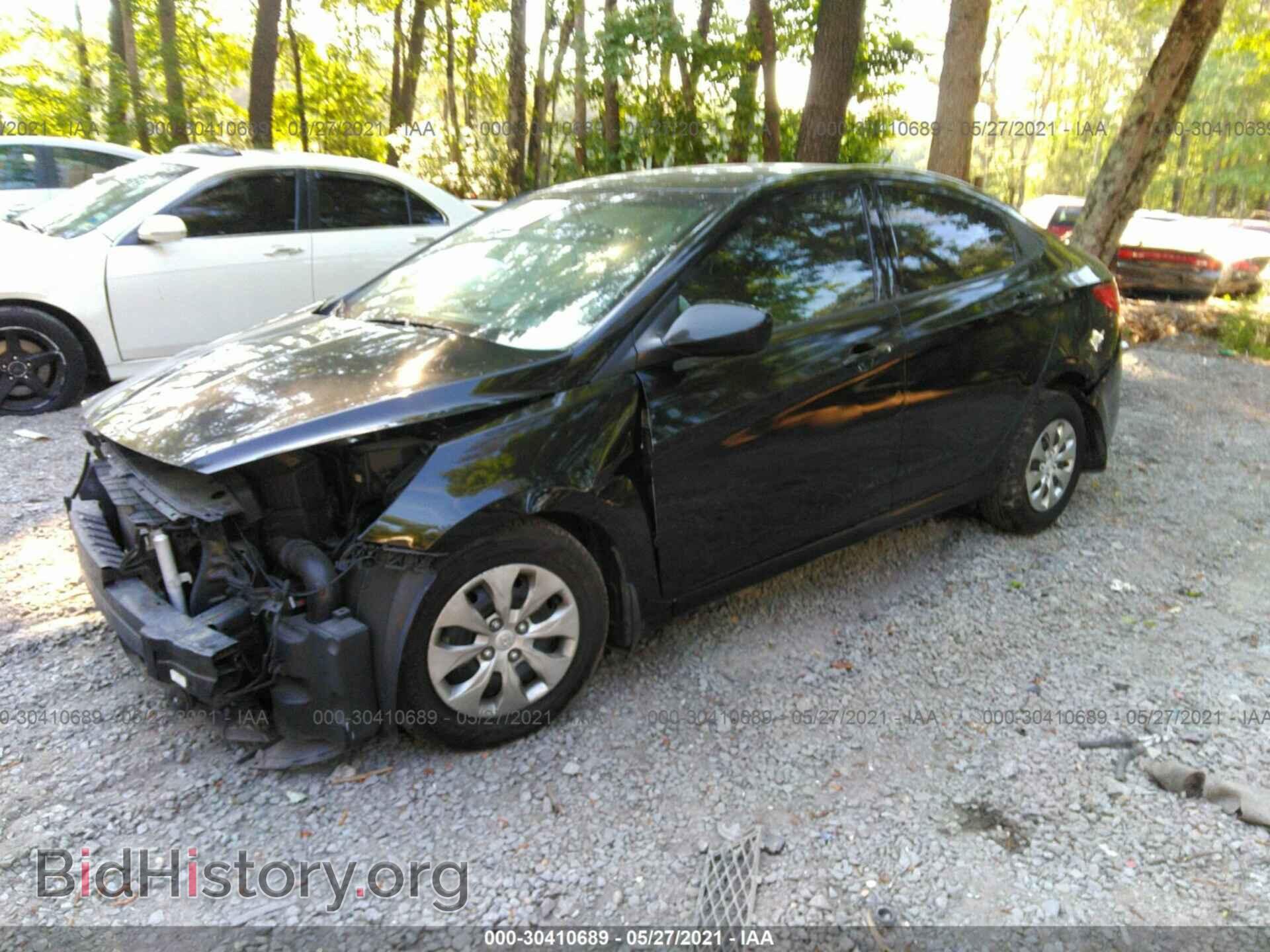 2016 HYUNDAI ACCENT - VIN: KMHCT4AE8GU025975 - Фото 2