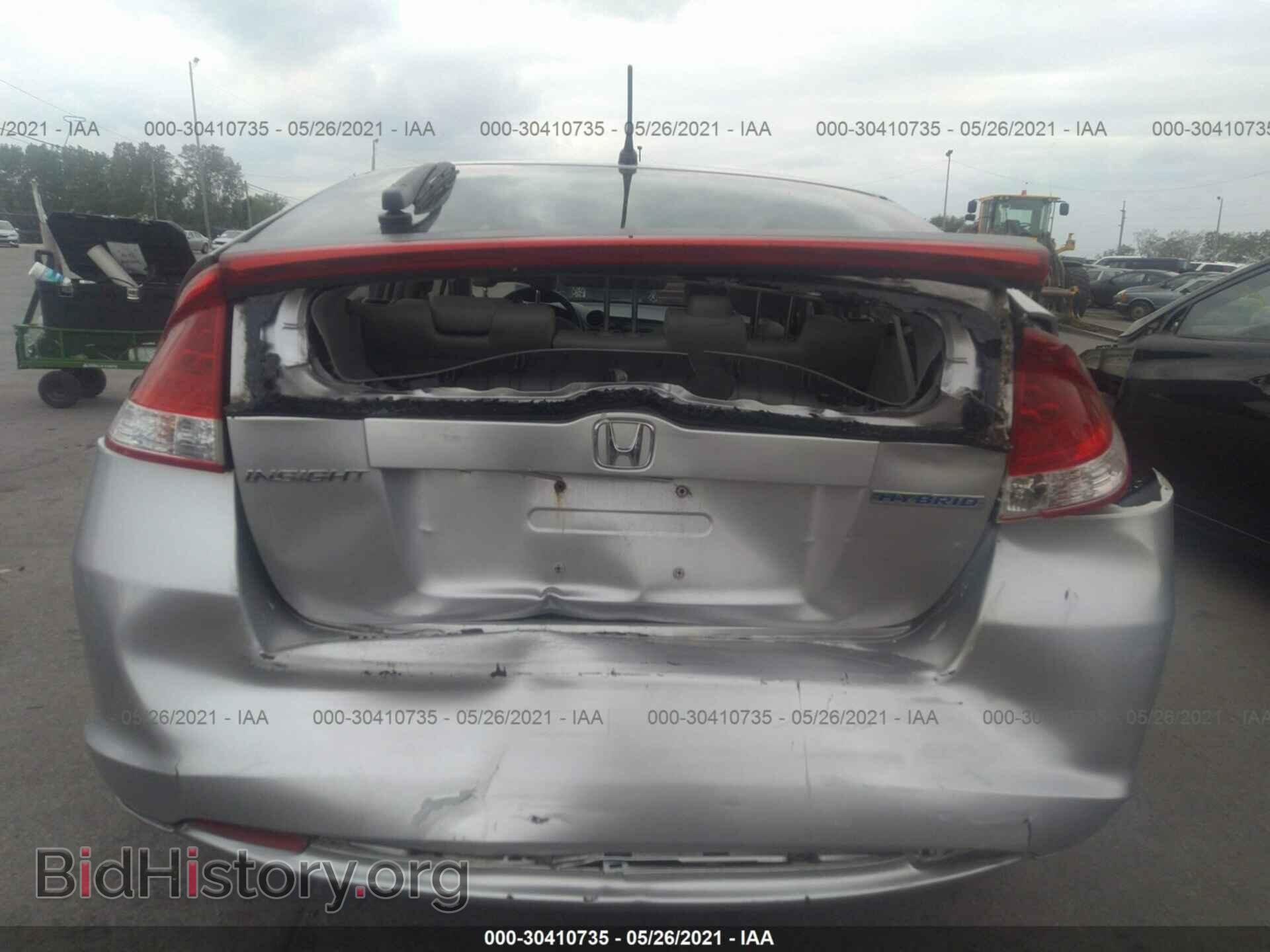 2010 HONDA INSIGHT - VIN: JHMZE2H77AS008302 - Фото 6