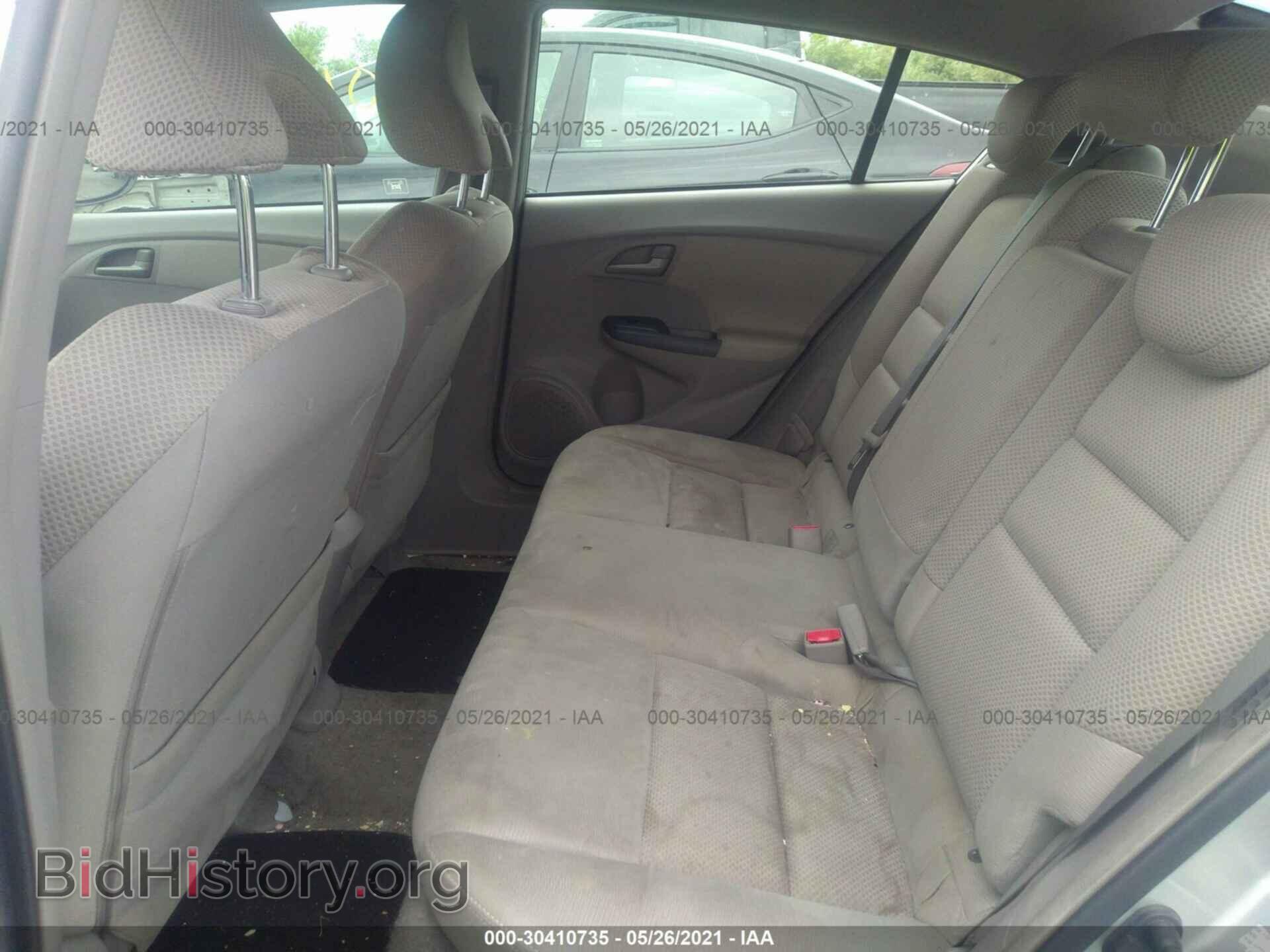 2010 HONDA INSIGHT - VIN: JHMZE2H77AS008302 - Фото 8